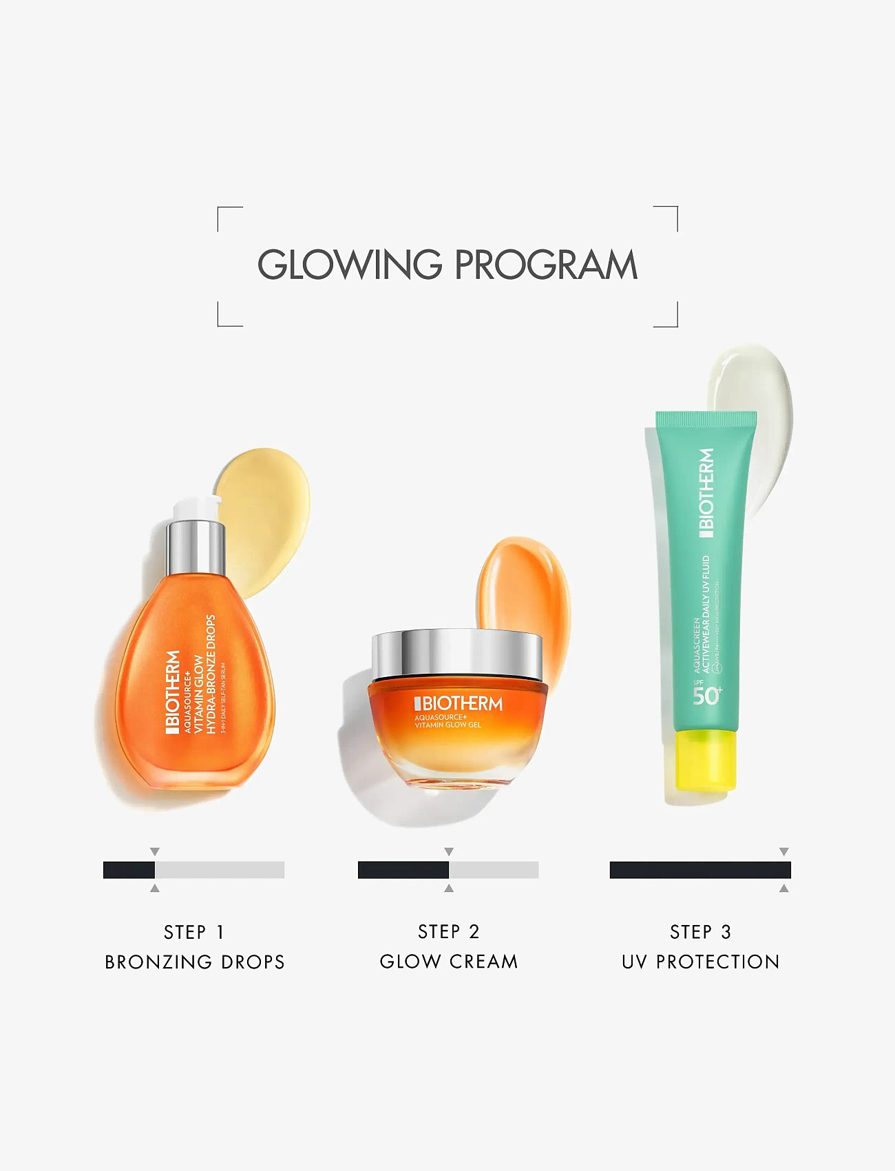 Biotherm - Biotherm Aquasource+ Vitamin Glow Hydra-Bronze Drops - dråber - clear - 3