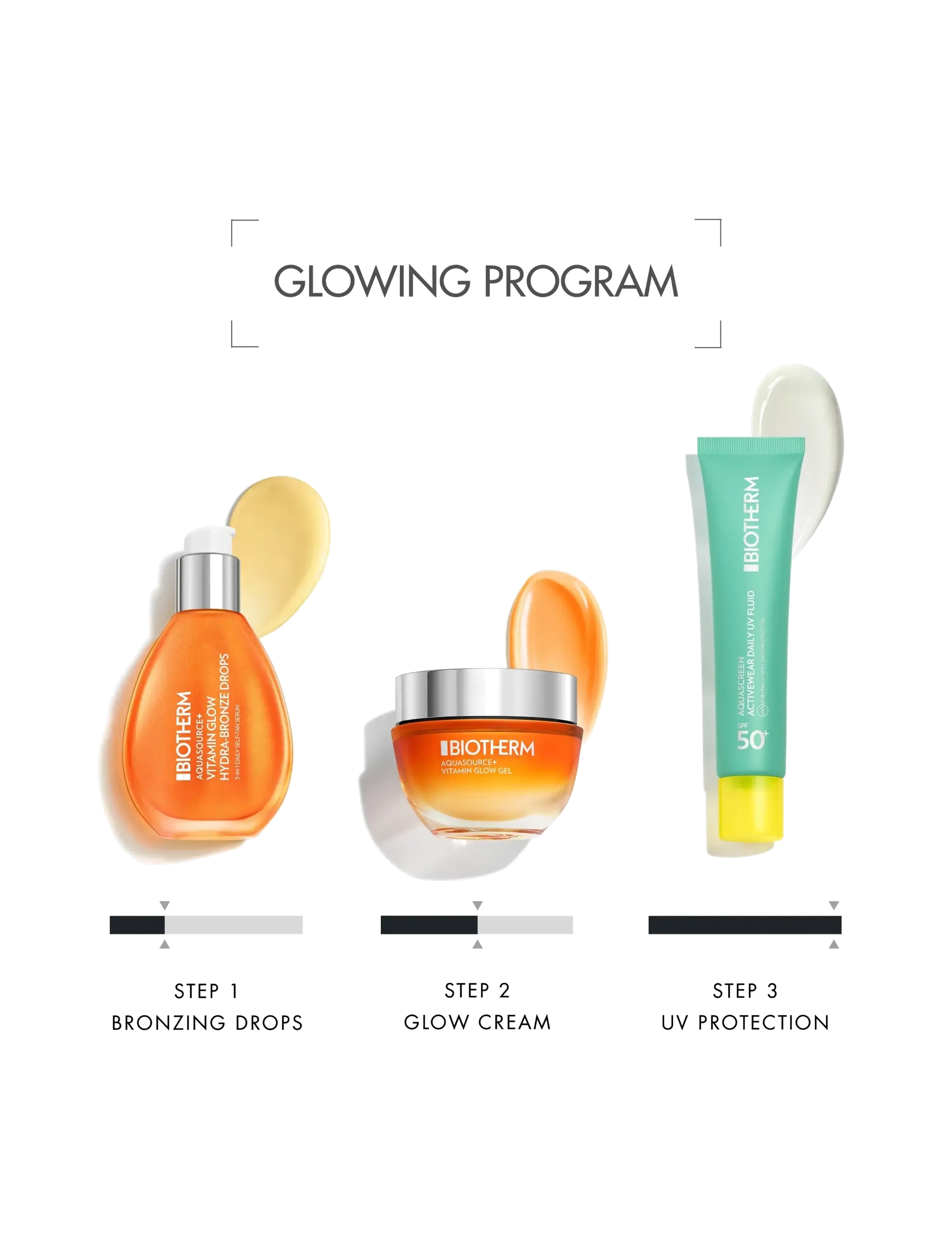 Biotherm - Biotherm Aquasource+ Vitamin Glow Hydra-Bronze Drops - droppar - clear - 3