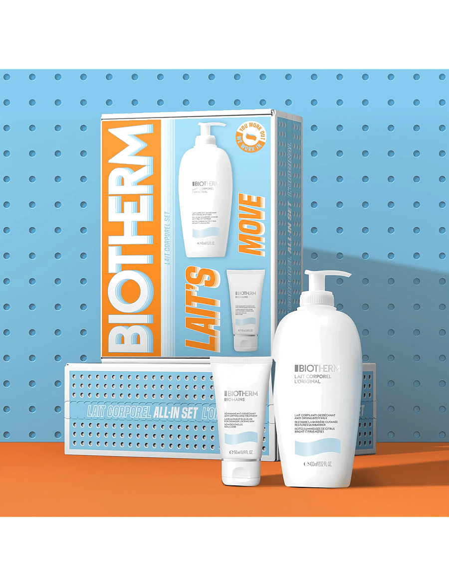 Biotherm - Biotherm Lait Corporel 400ml Set 2026 - til hende - clear - 3