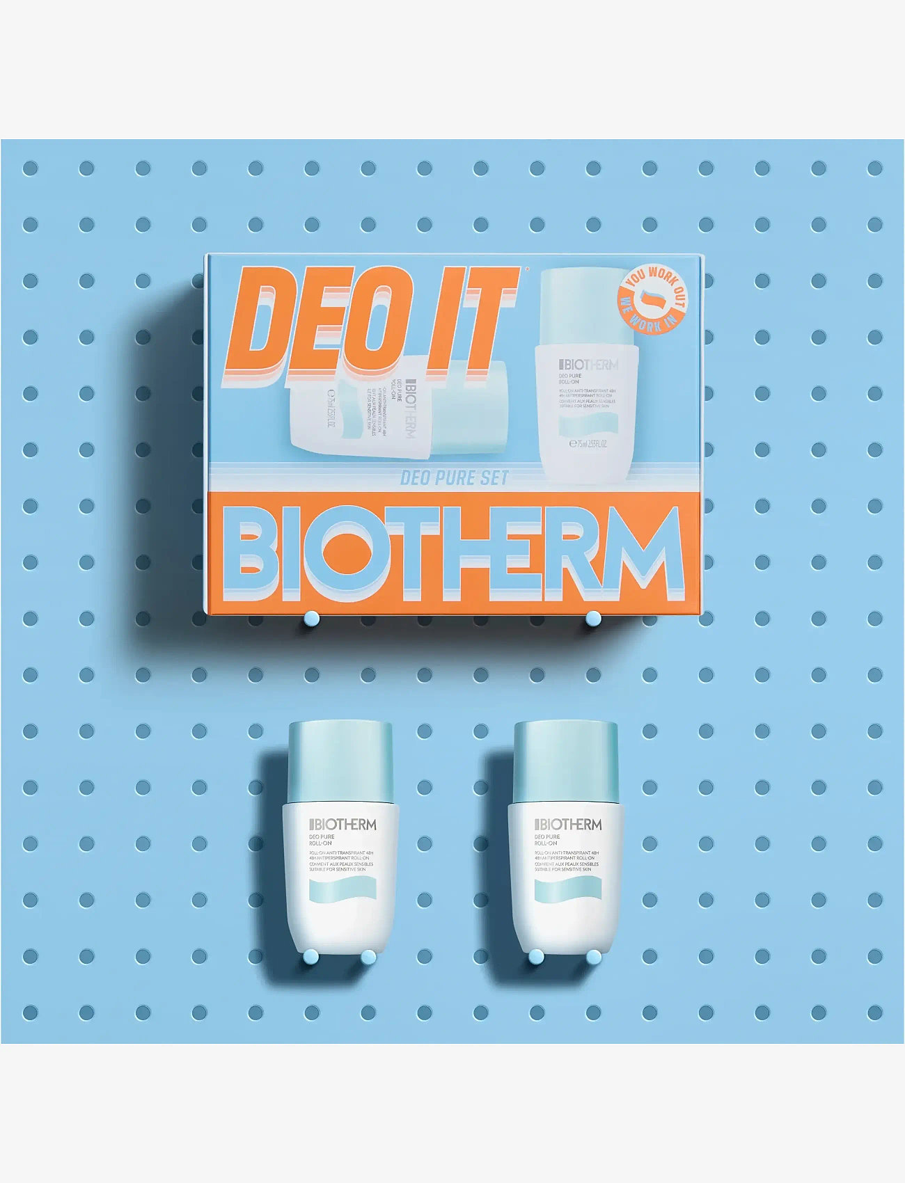 Biotherm - Biotherm Duo Deo Pure Set 2026 - frá 3000-7500 isk - clear - 1