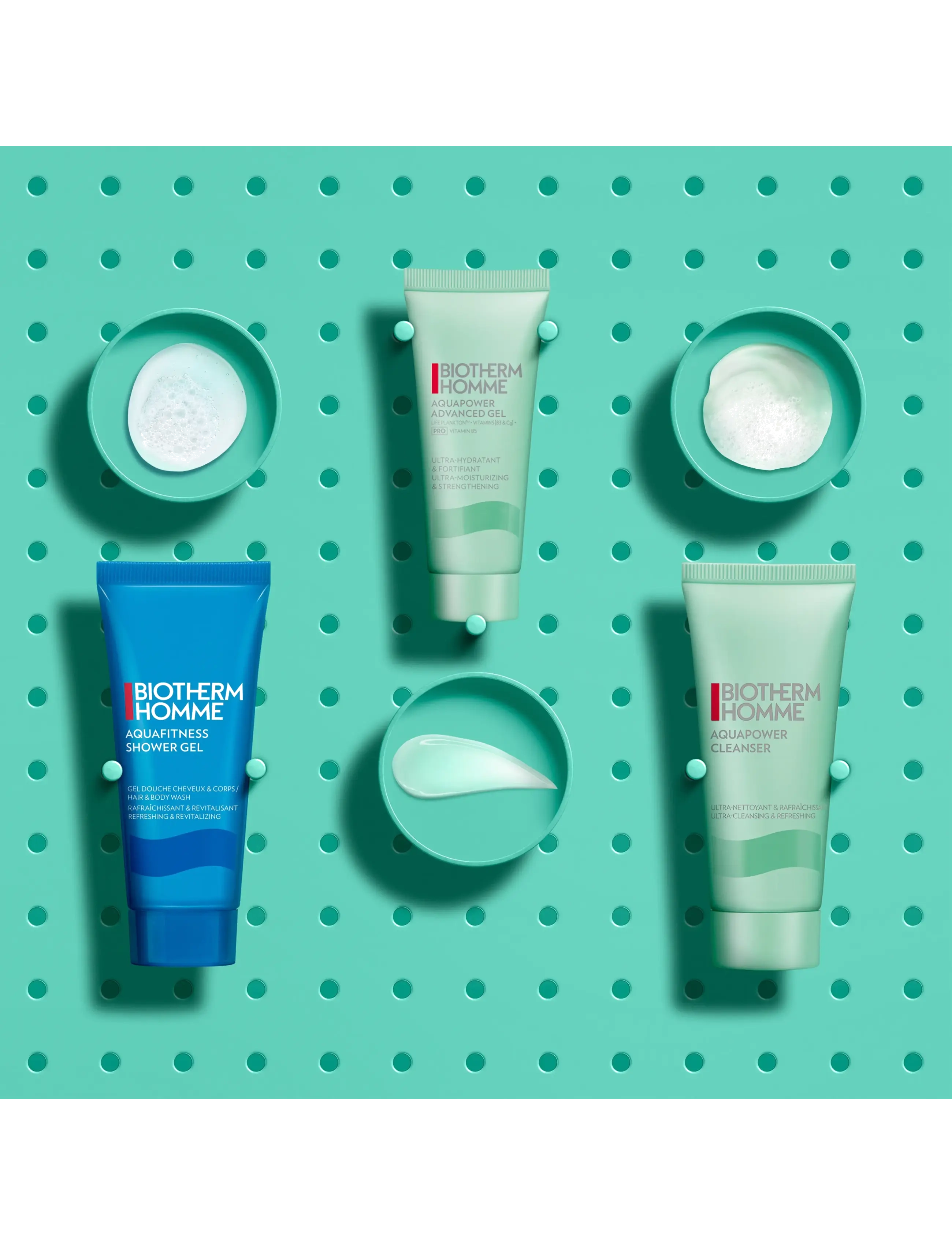 Biotherm - Biotherm Aquapower Mini Set 2026 - til ham - clear - 1