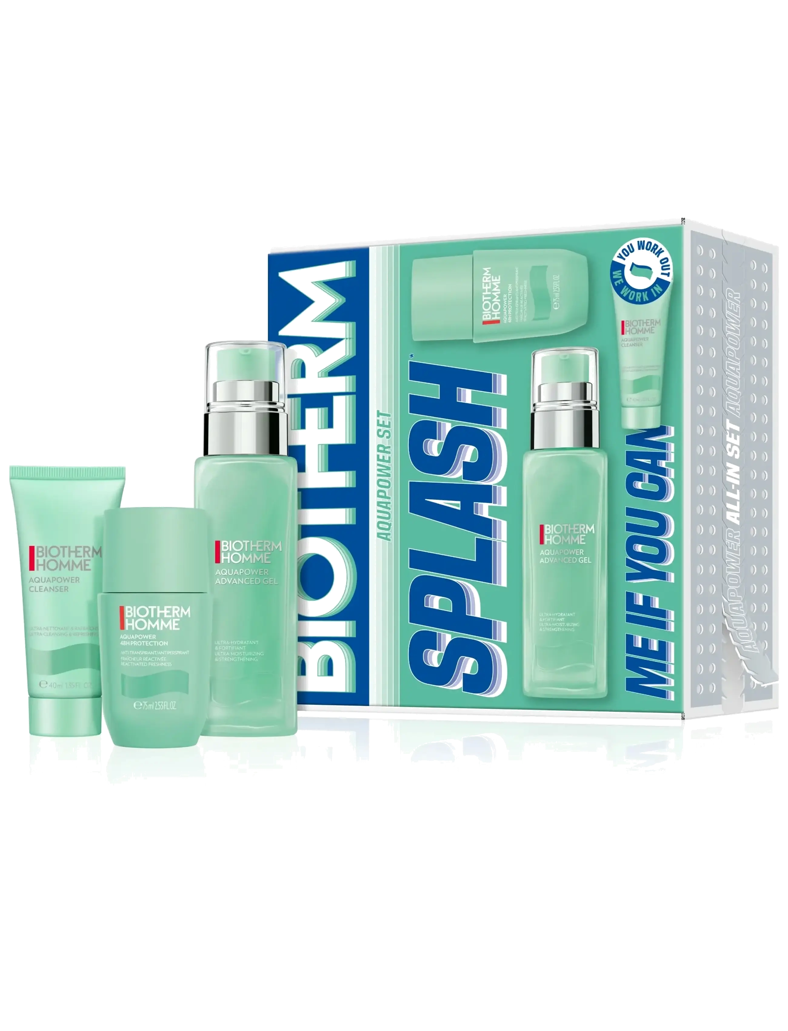 Biotherm Biotherm Aquapower Set 2026, 1 PCE, Nude, Ansigt > Ansigtsvask, Herre