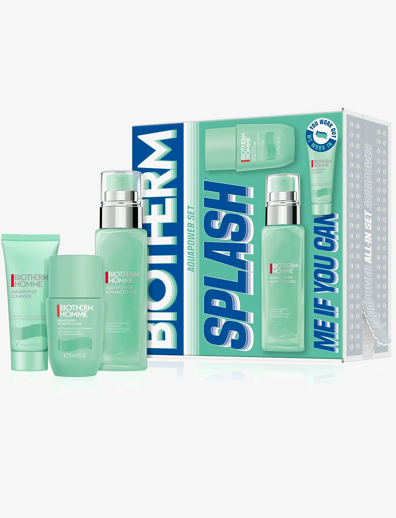 Biotherm - Biotherm Aquapower Set 2026 - til ham - clear - 0