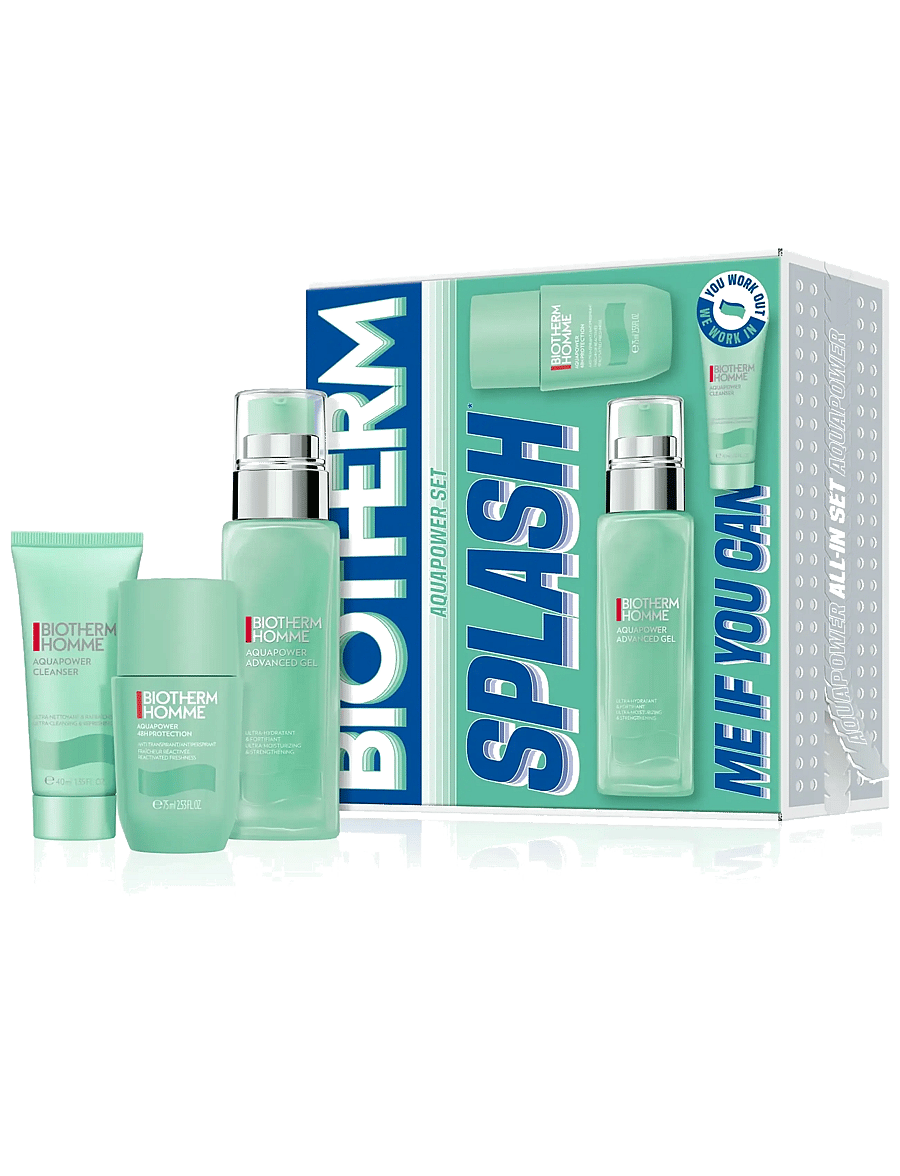 Biotherm - Biotherm Aquapower Set 2026 - til ham - clear - 0