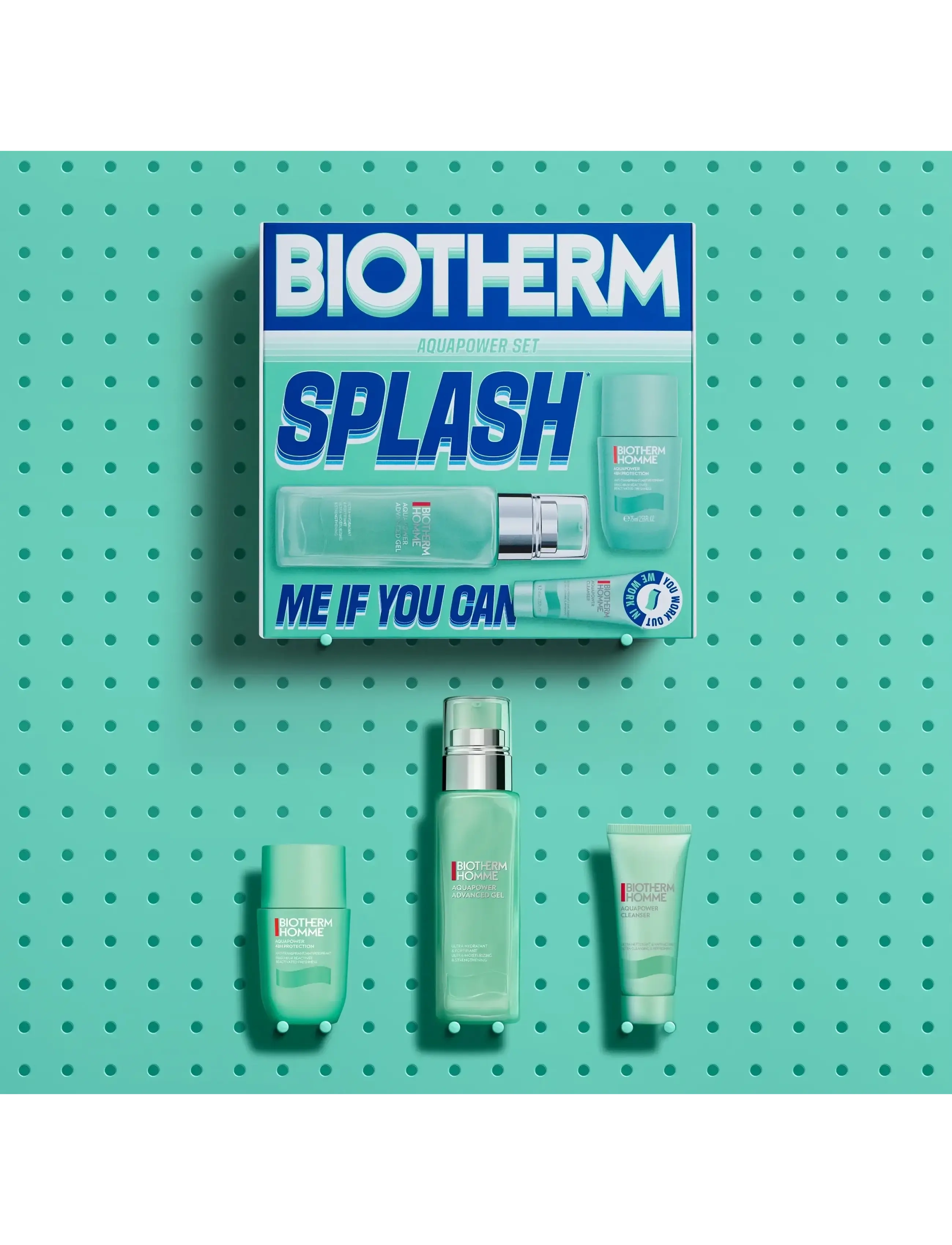 Biotherm - Biotherm Aquapower Set 2026 - til ham - clear - 2