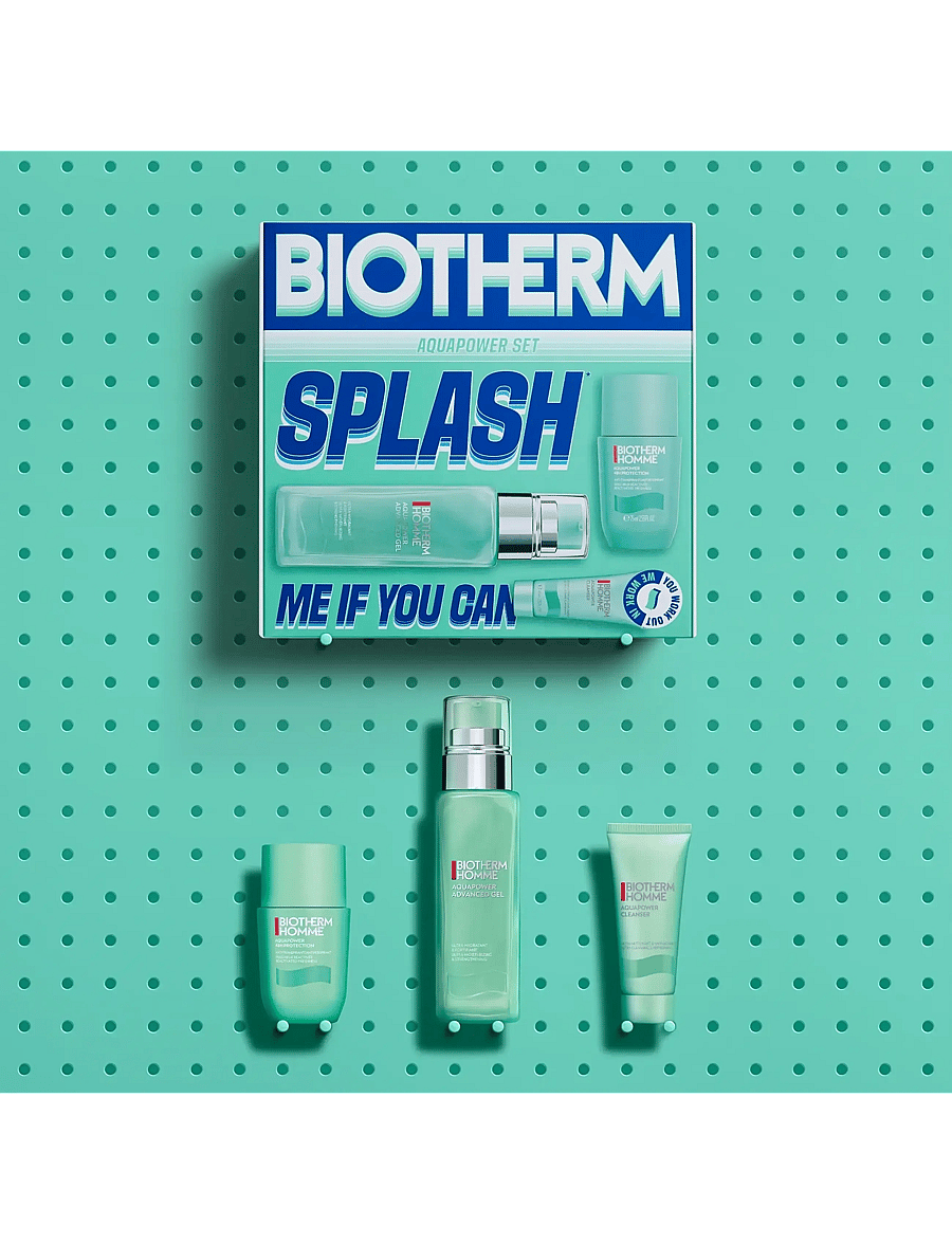 Biotherm - Biotherm Aquapower Set 2026 - til ham - clear - 2