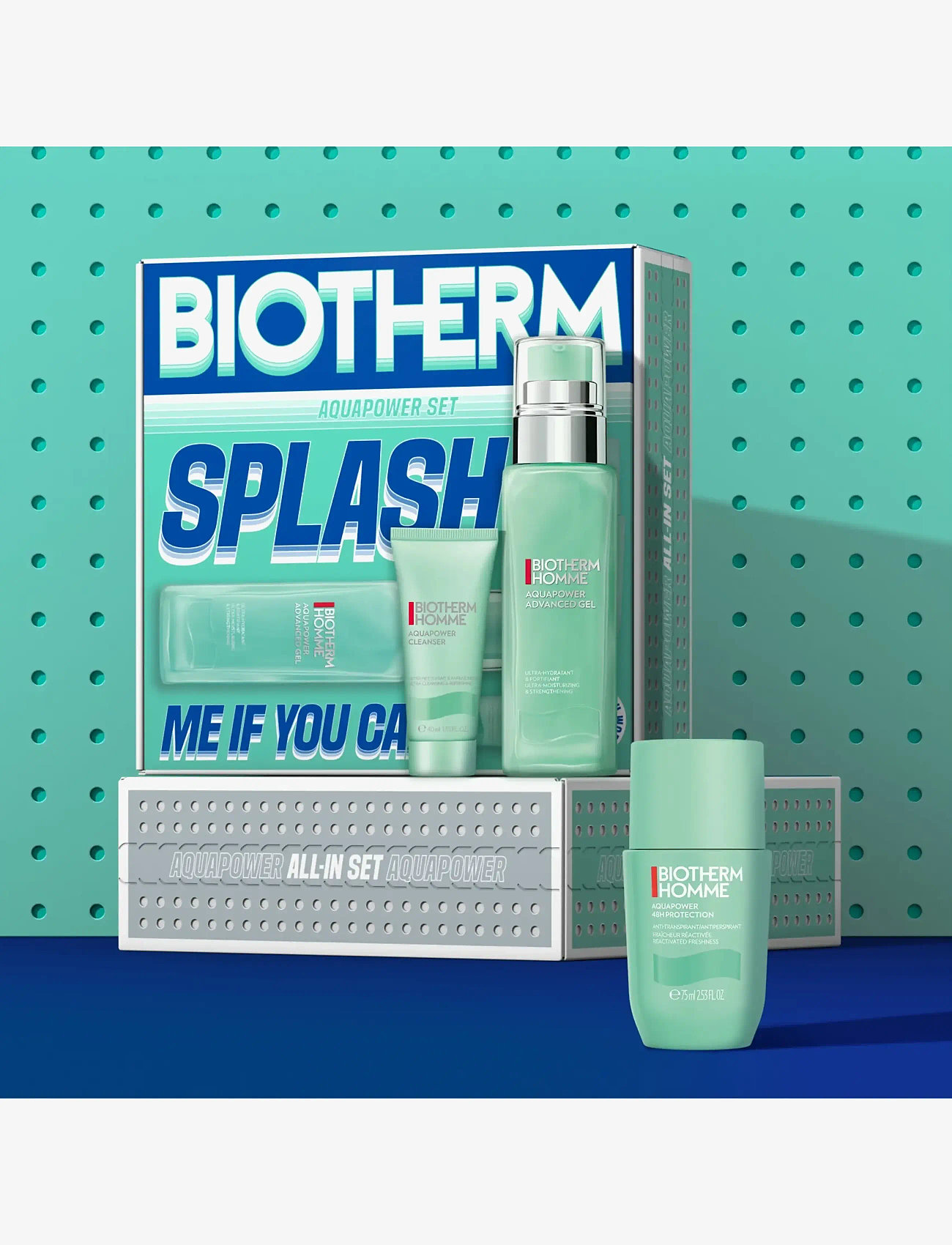 Biotherm - Biotherm Aquapower Set 2026 - til ham - clear - 3