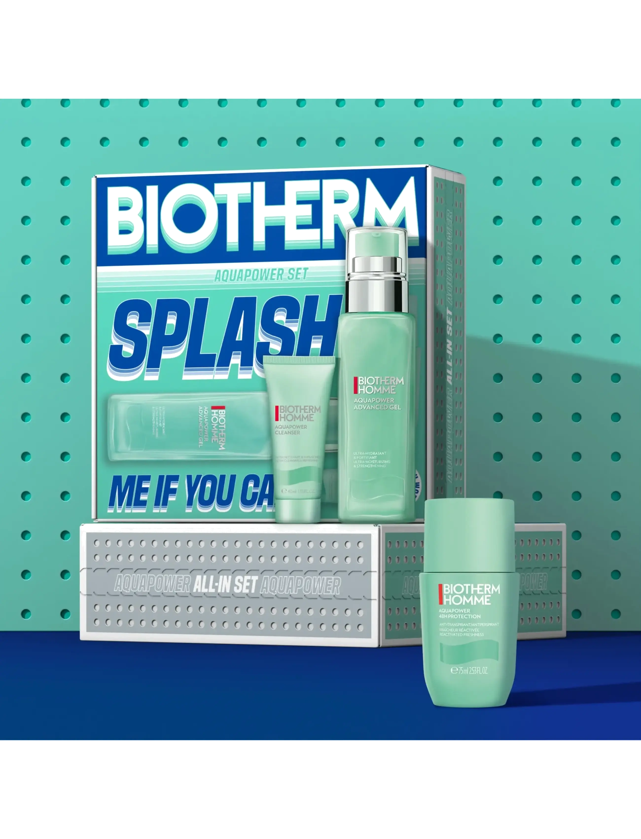 Biotherm - Biotherm Aquapower Set 2026 - til ham - clear - 3