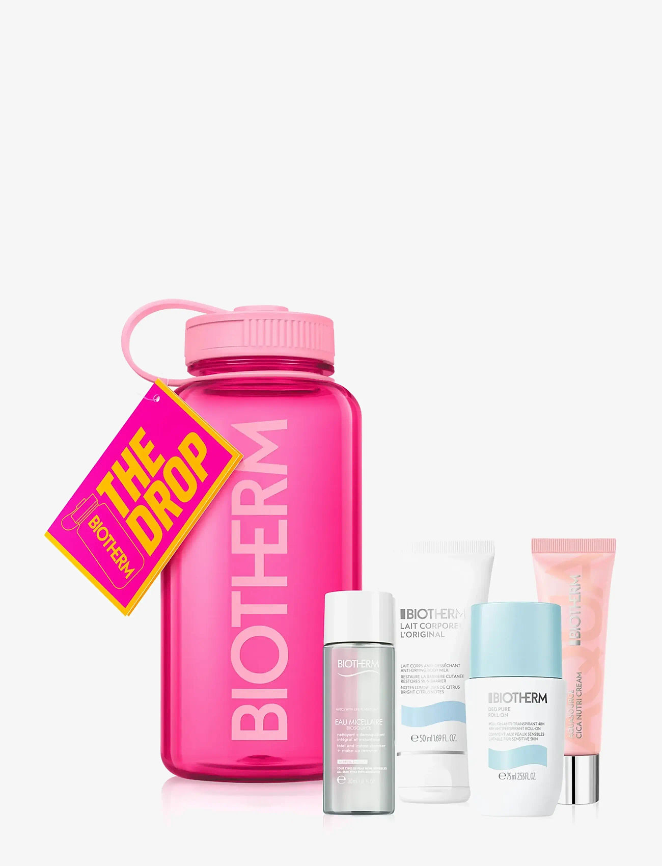 Biotherm - Biotherm Pink Drop Set 2026 - gåvoset - clear - 0