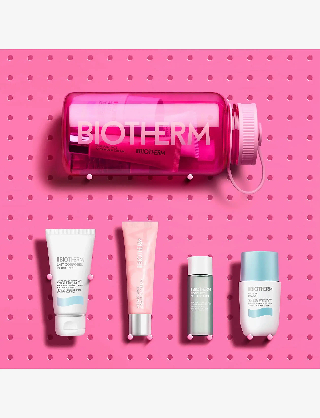 Biotherm - Biotherm Pink Drop Set 2026 - gåvoset - clear - 3