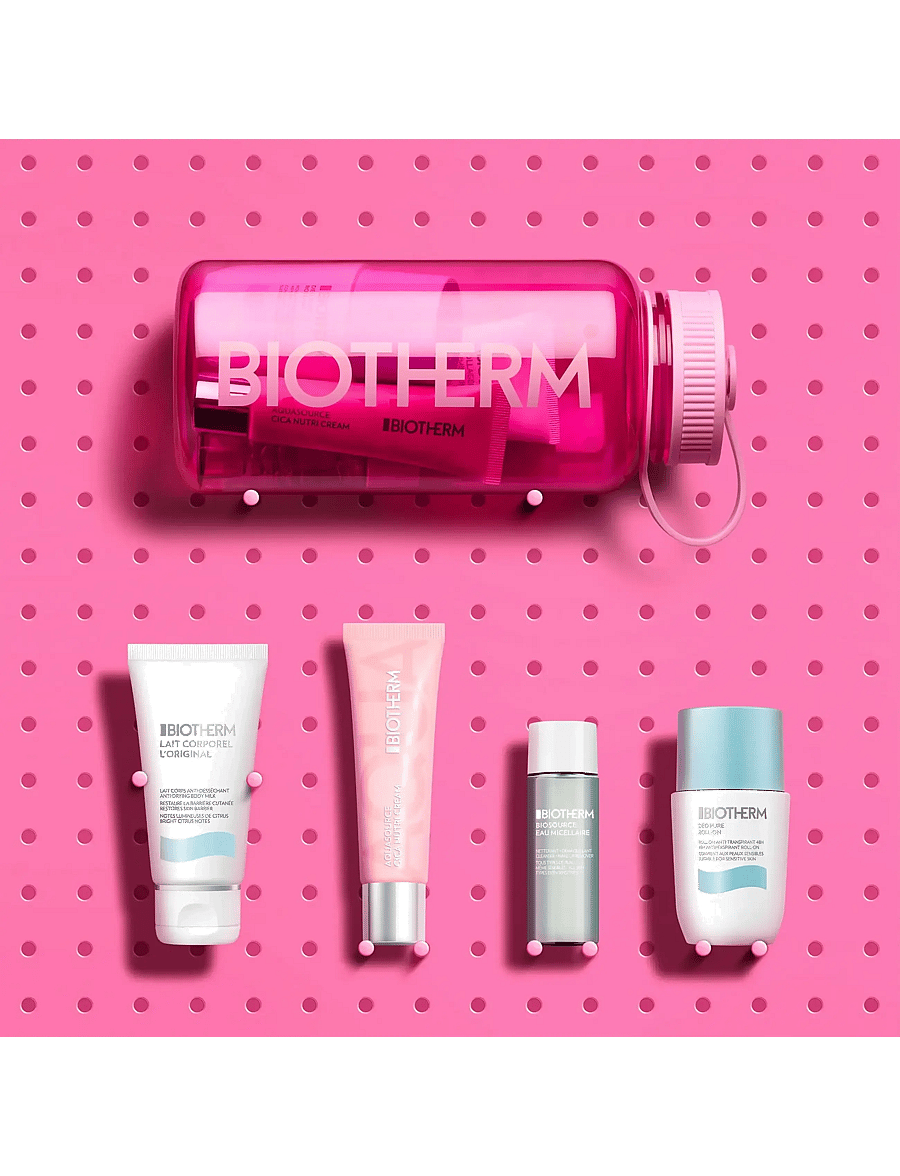 Biotherm - Biotherm Pink Drop Set 2026 - gåvoset - clear - 3