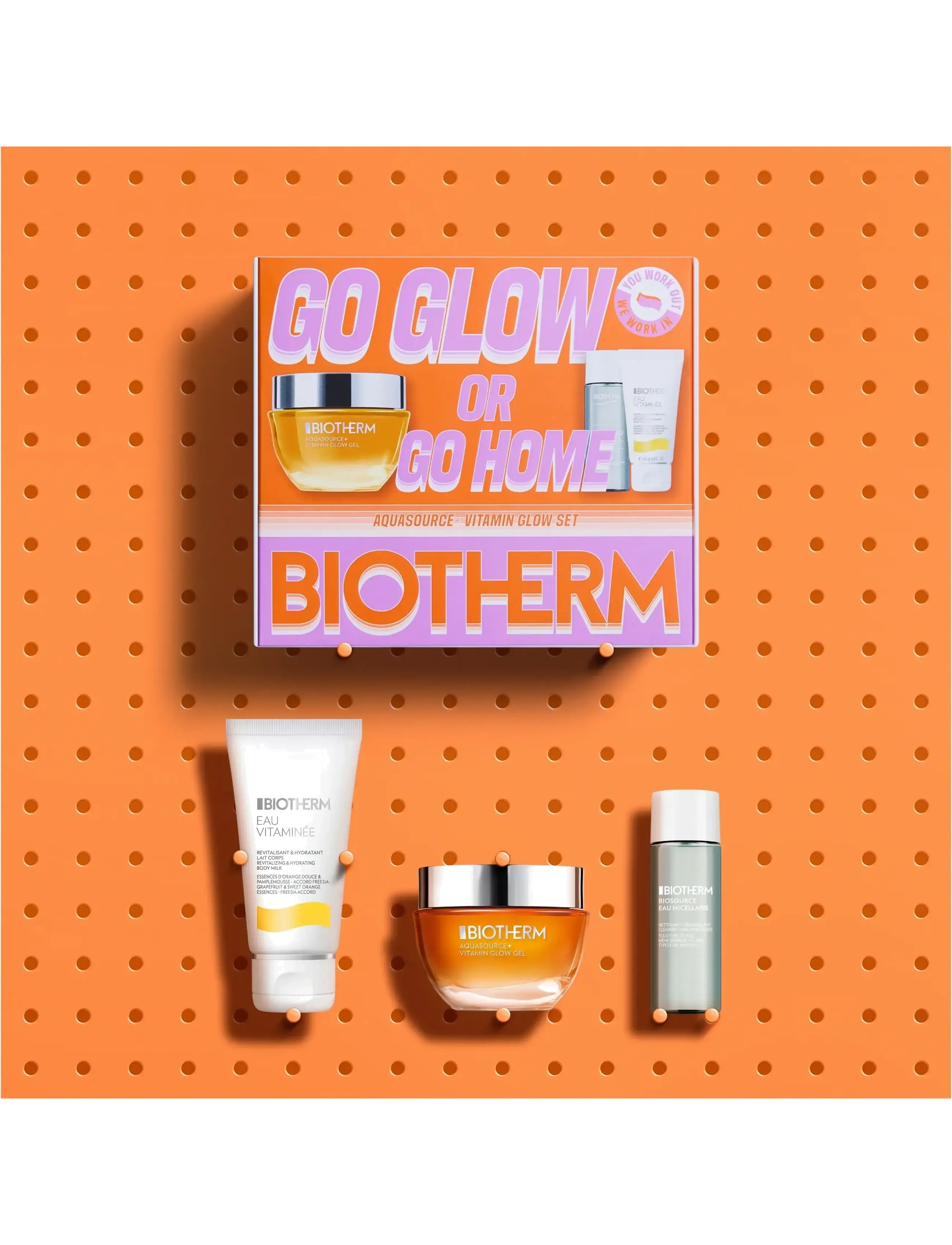 Biotherm - Biotherm Aquasource Vitamin Glow Set 2026 - til hende - clear - 2