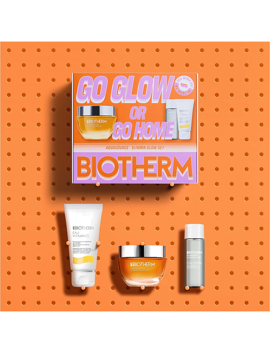 Biotherm - Biotherm Aquasource Vitamin Glow Set 2026 - til hende - clear - 2