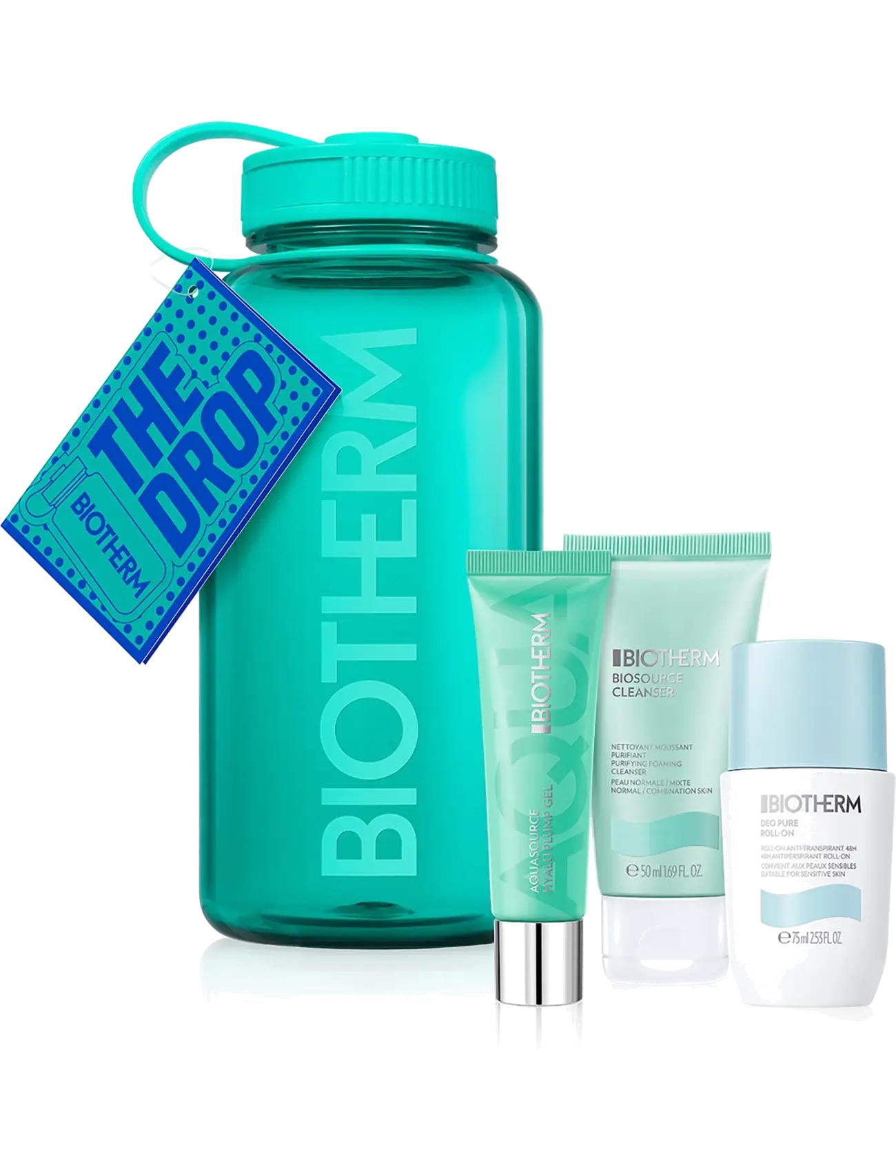 Biotherm Aqua Drop Set 2026, Skummende rensemiddel, Nude, Str: 1 PCE