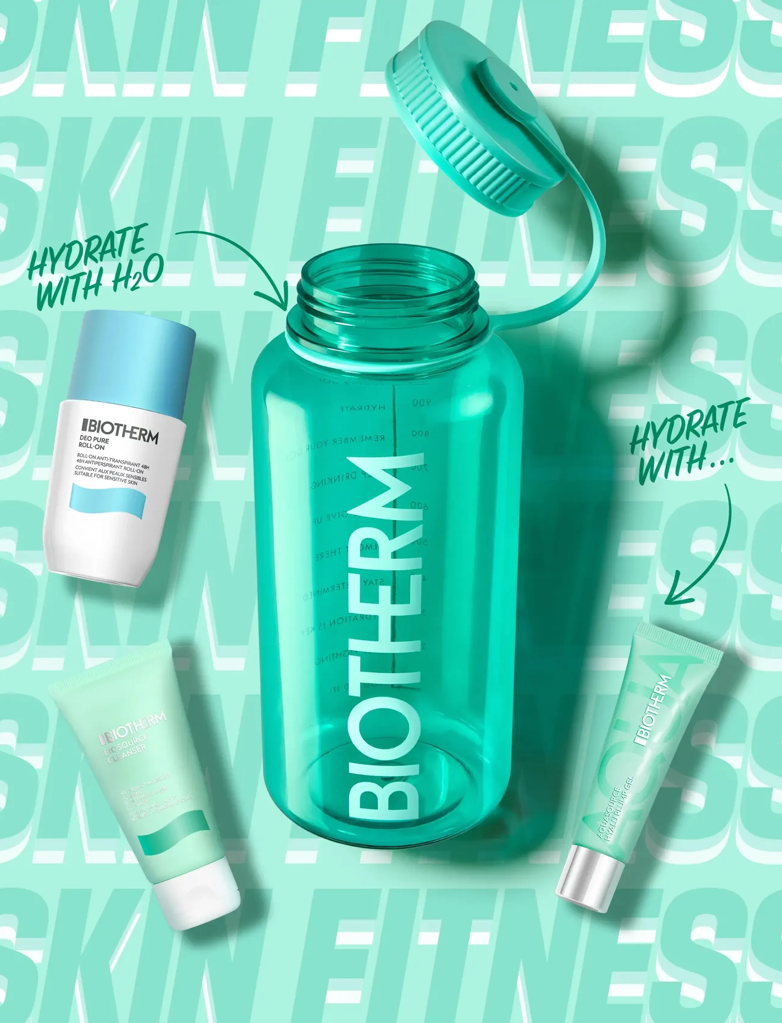 Biotherm - Biotherm Aqua Drop Set 2026 - til hende - clear - 2