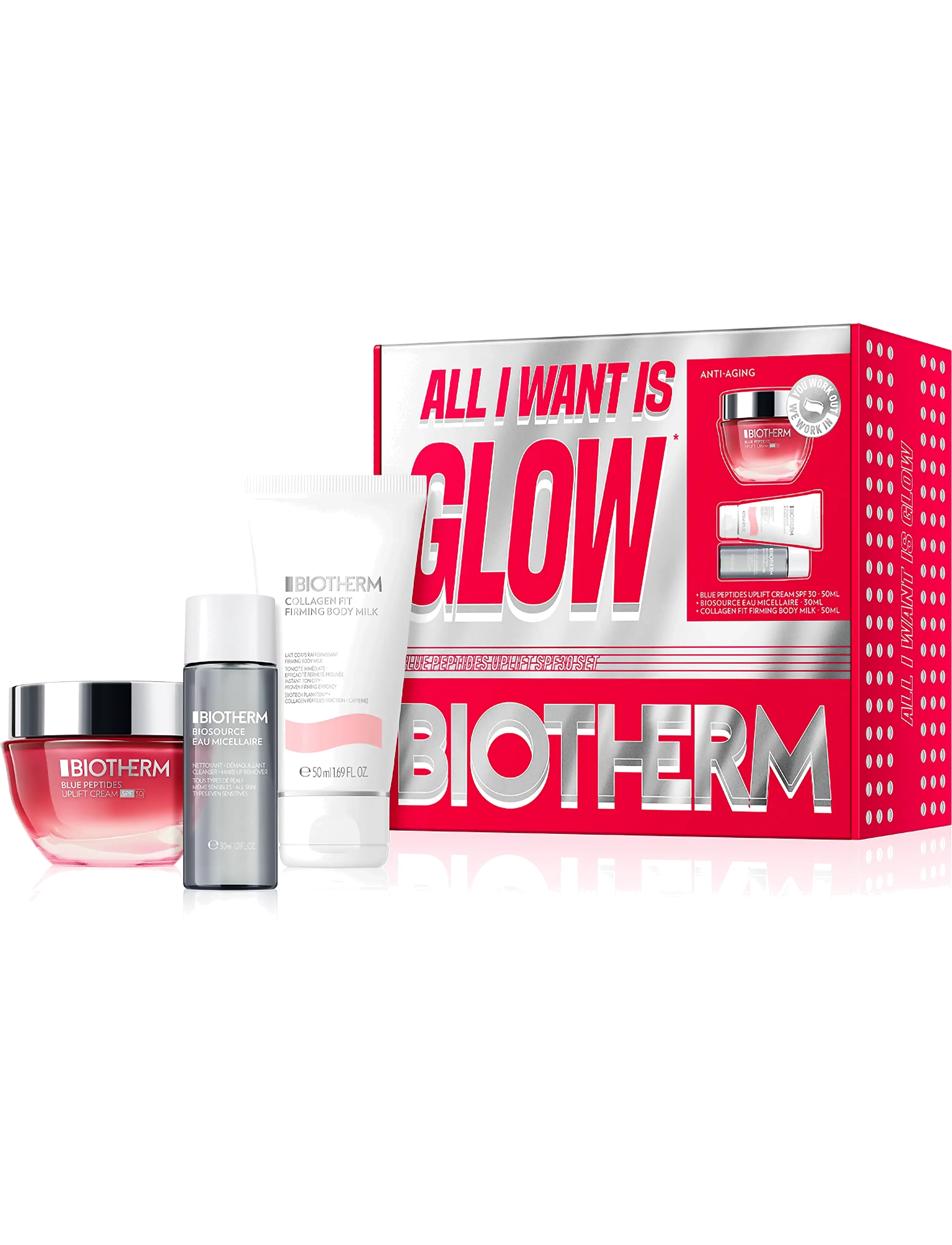 Biotherm Biotherm Blue Peptides Uplift Cream SPF30 Holiday Set 2026 - Mors dags-gaver - CLEAR / undefined