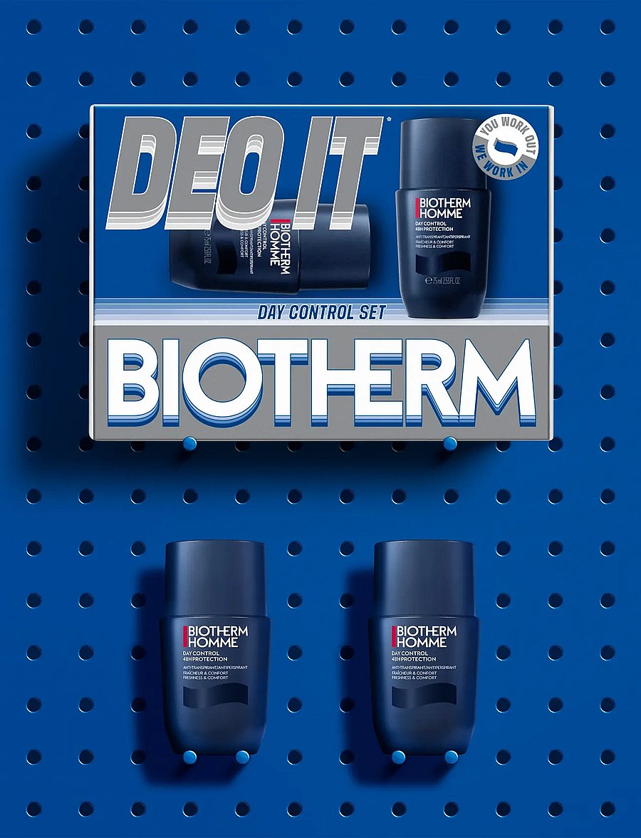 Biotherm - Biotherm Duo Deo Day Control 48H Set 2026 - gåvoset - clear - 0