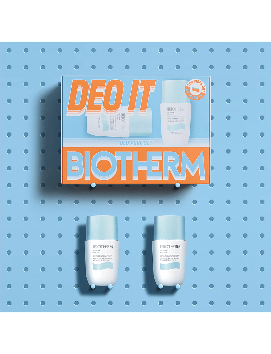 Biotherm - Biotherm Duo Deo Pure Set 2026 - til hende - clear - 1