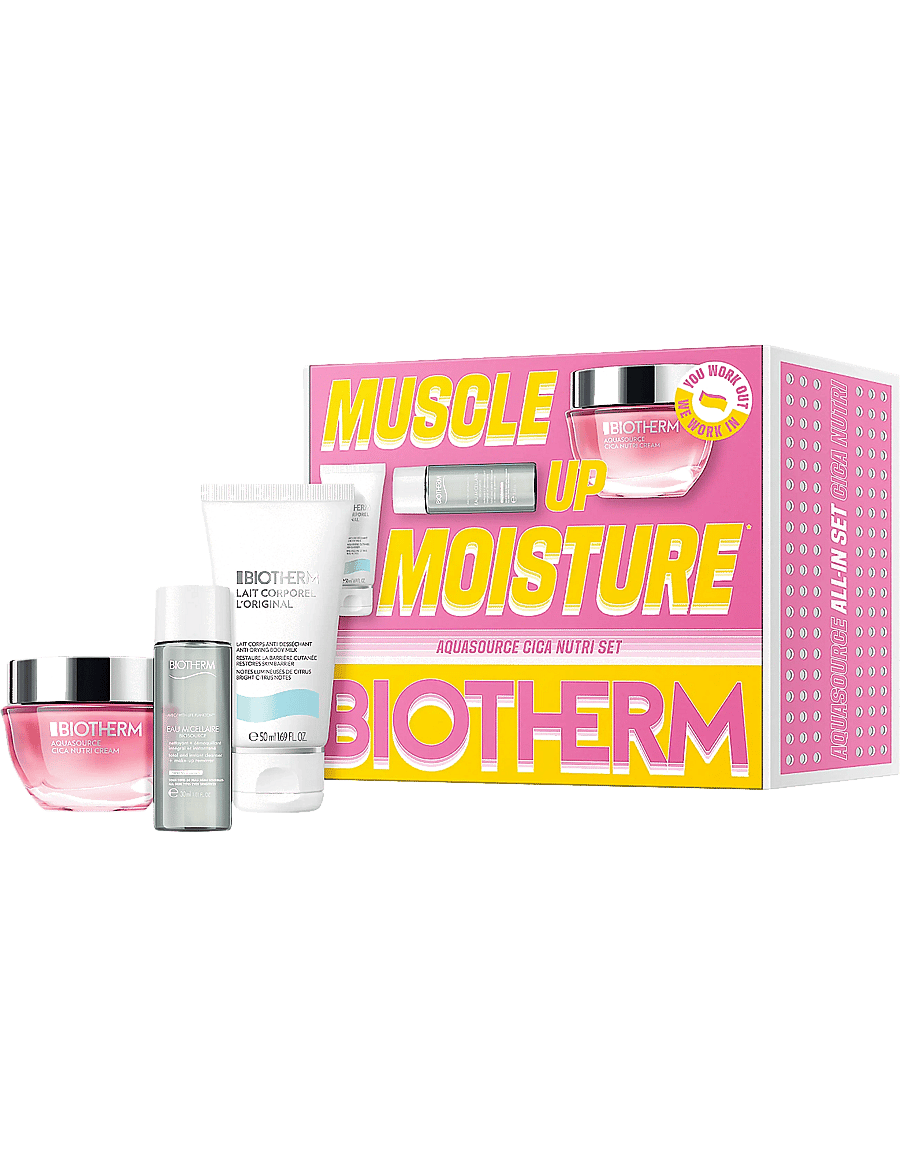 Biotherm - Biotherm Aquasource Cica Nutri Holiday Set 2026 - gåvoset - clear - 0