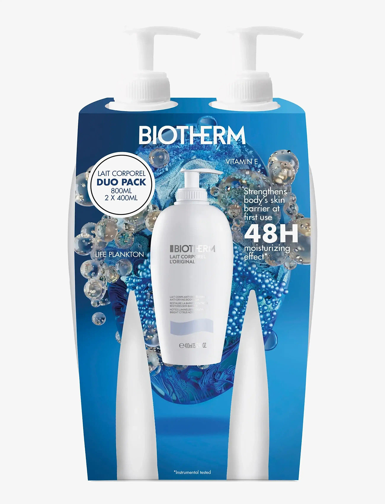 Biotherm - Biotherm Lait Corporel Body Lotion 400ml Duo Pack - lotion & creme - clear - 0