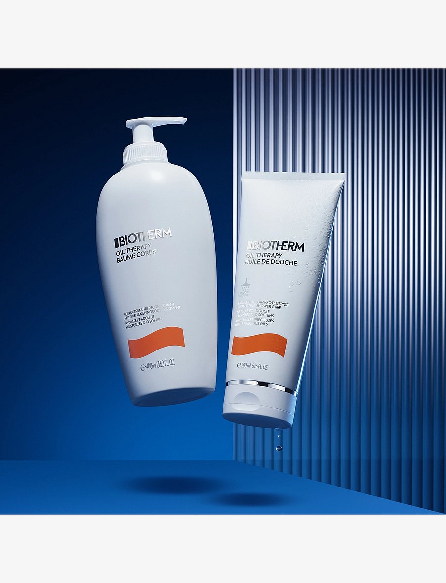 Biotherm - Biotherm Baume Corps Oil Therapy Moisturizing Body Lotion 400ml - lotion & cream - clear - 4