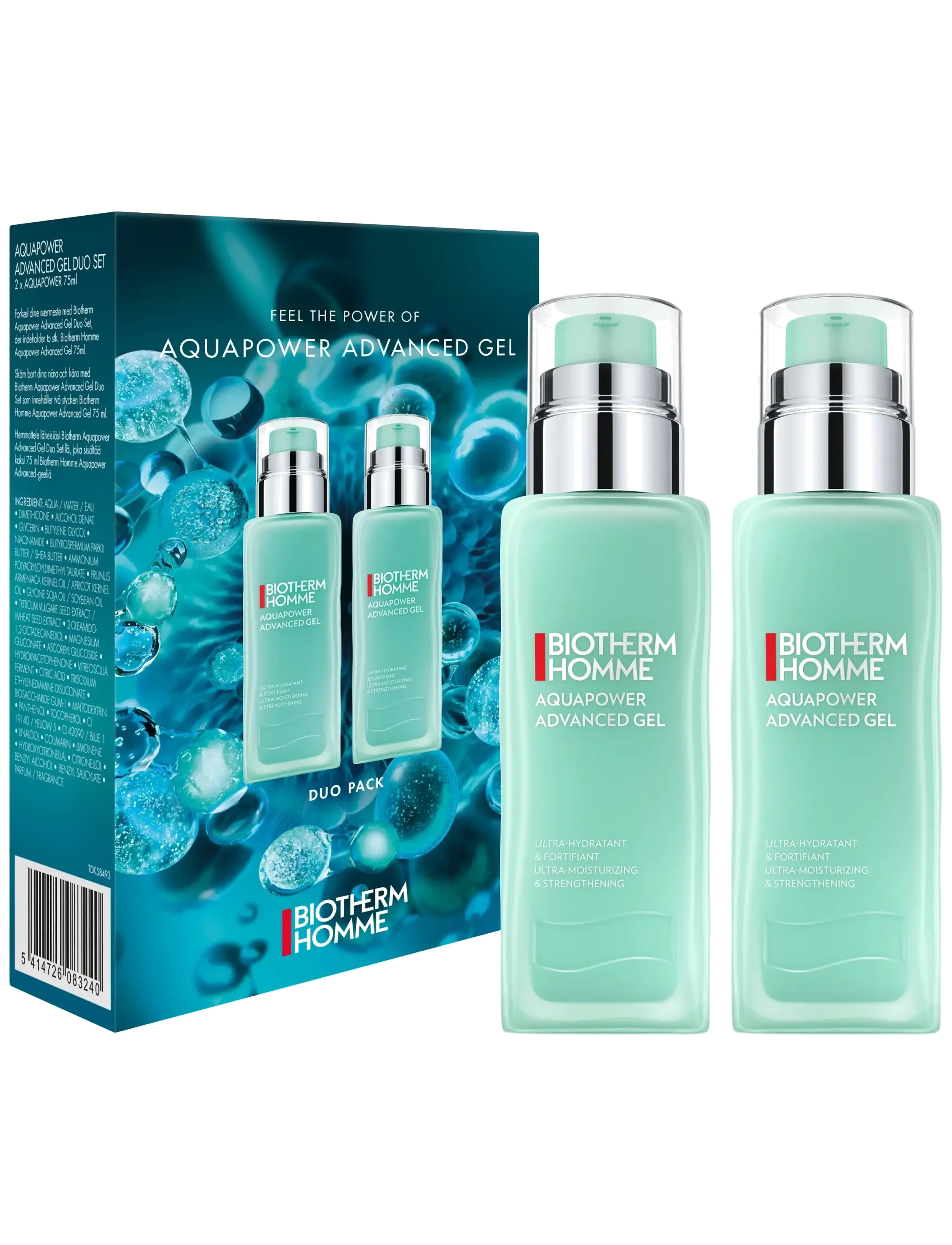 Biotherm - Biotherm Aquapower Advanced Gel Duo Set 75ml 2025 - clear - 1