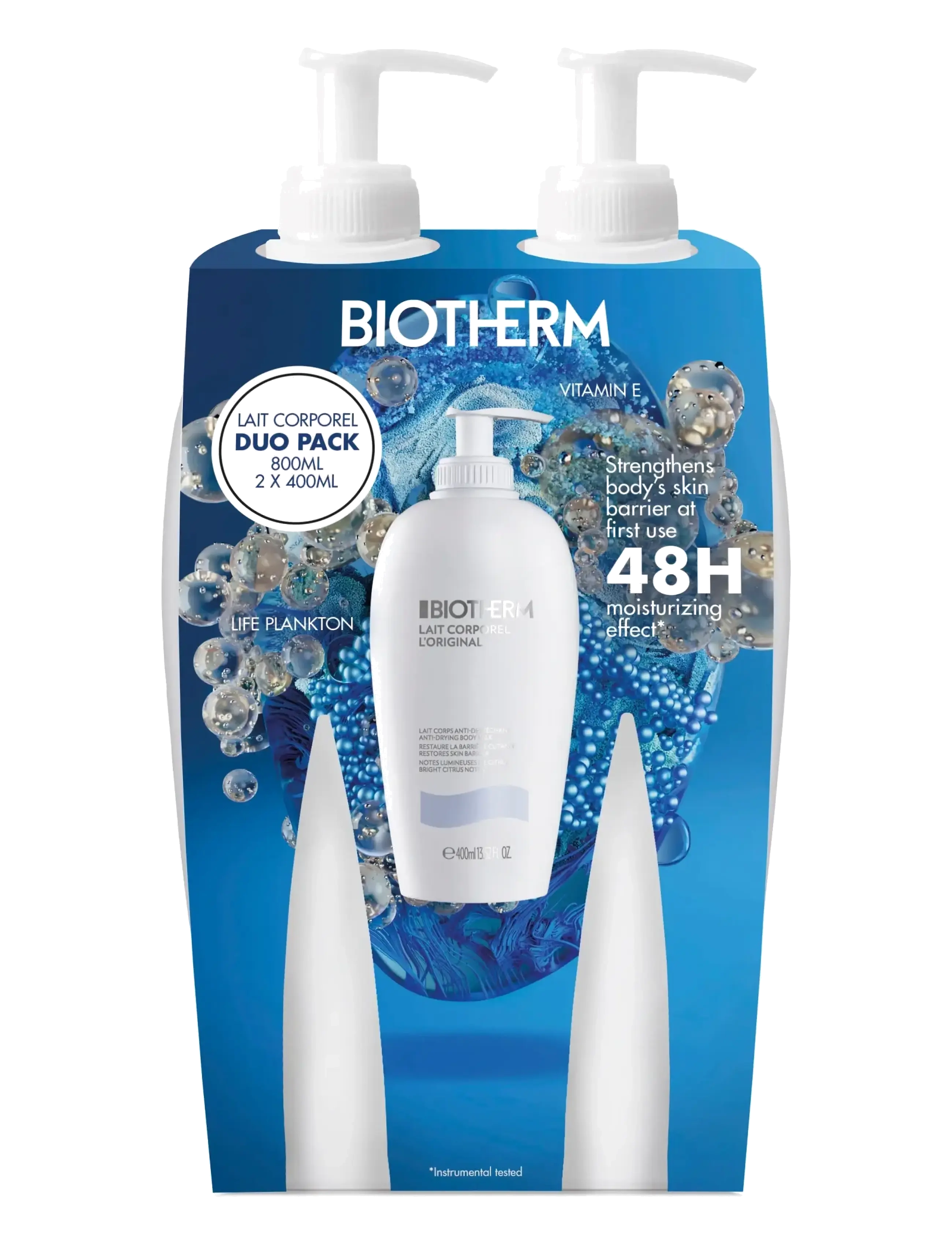 Biotherm Biotherm Lait Corporel Body Milk 400ml Duo Set - Body lotion - CLEAR / undefined