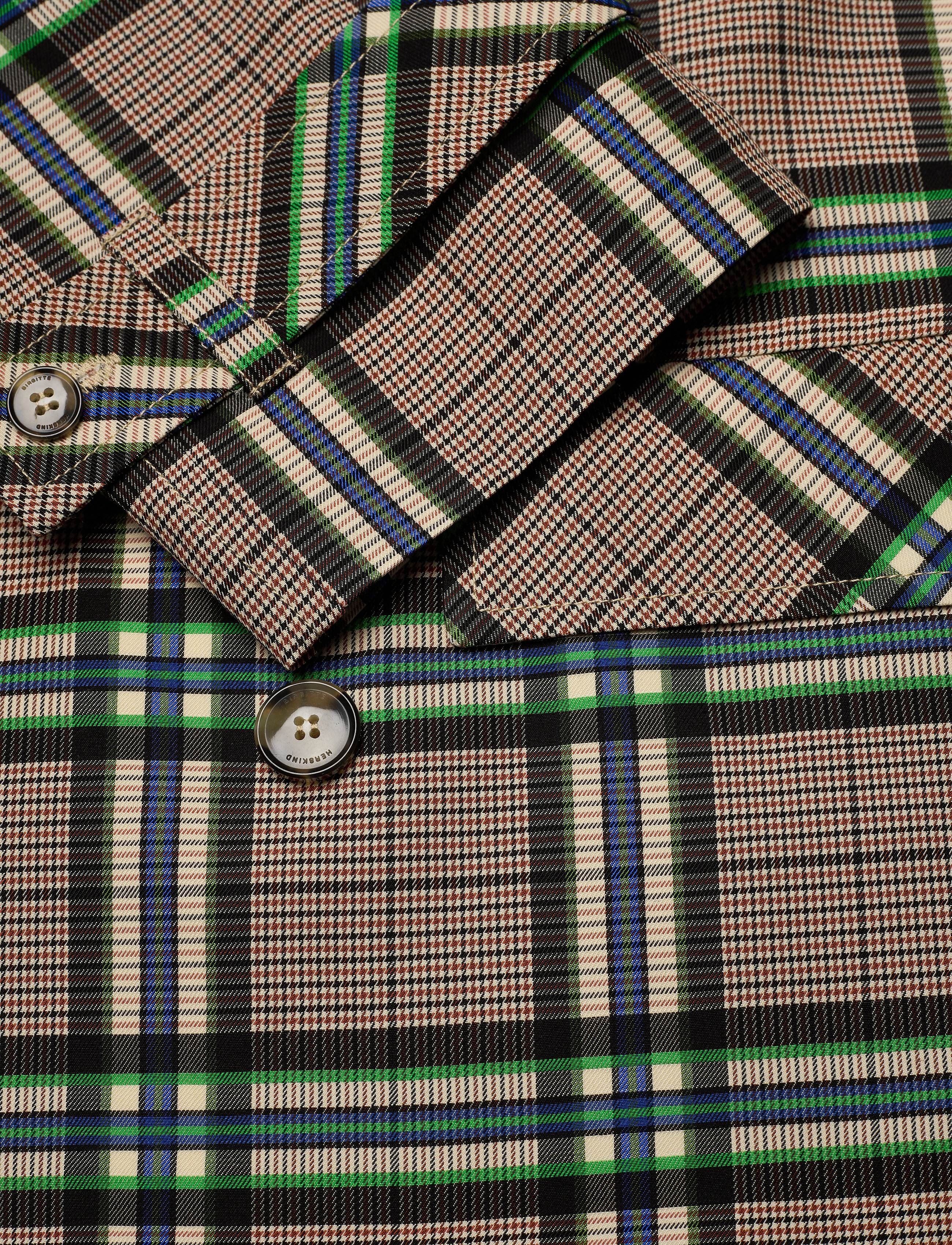 Birgitte Herskind - Rene Coat - green checks - 4