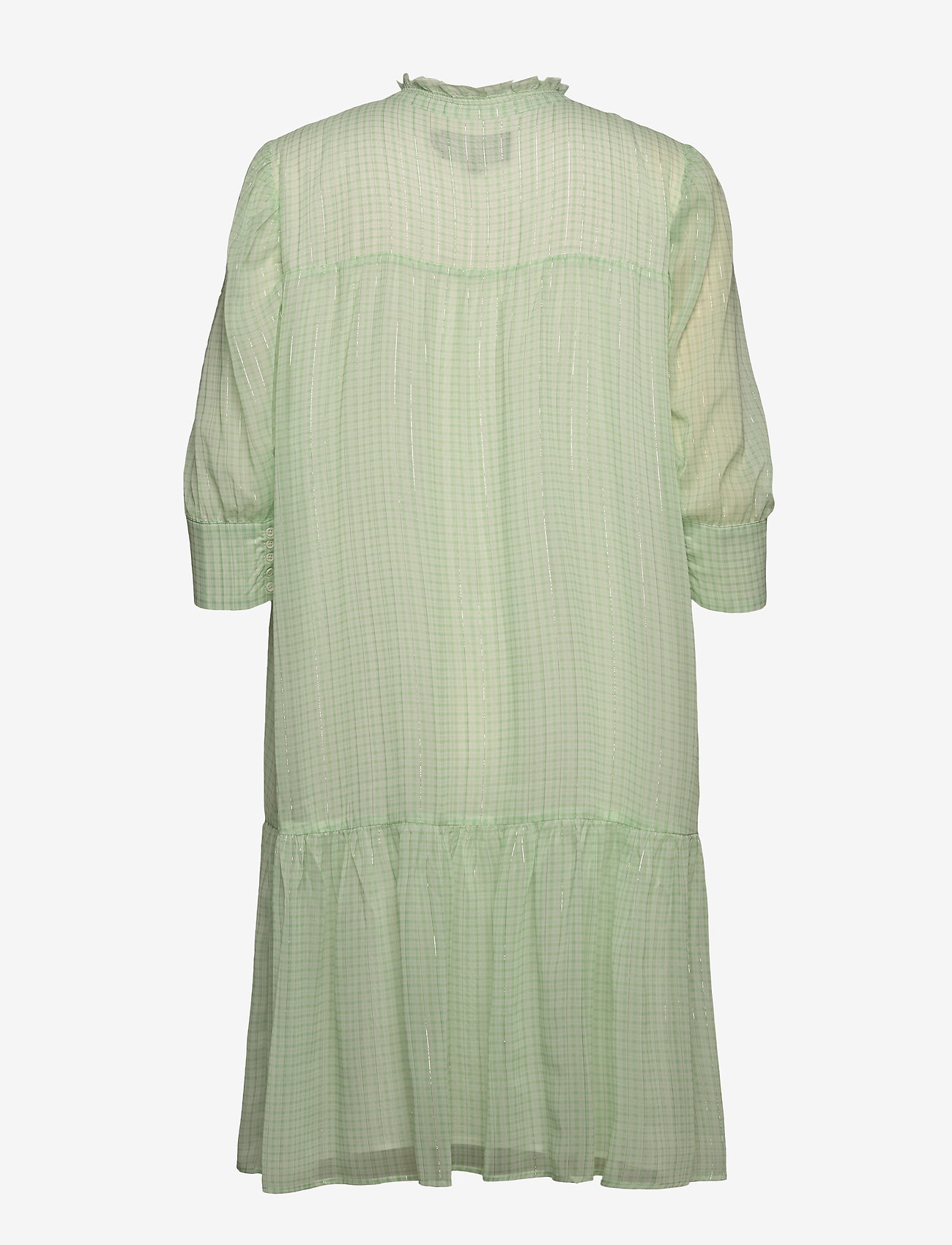 Birgitte Herskind - Liva Dress - sommerkjoler - light green checks - 1