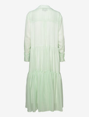 Birgitte Herskind - Trine Ltd. Dress - Light Green Checks - maxikjoler - light green checks - 1