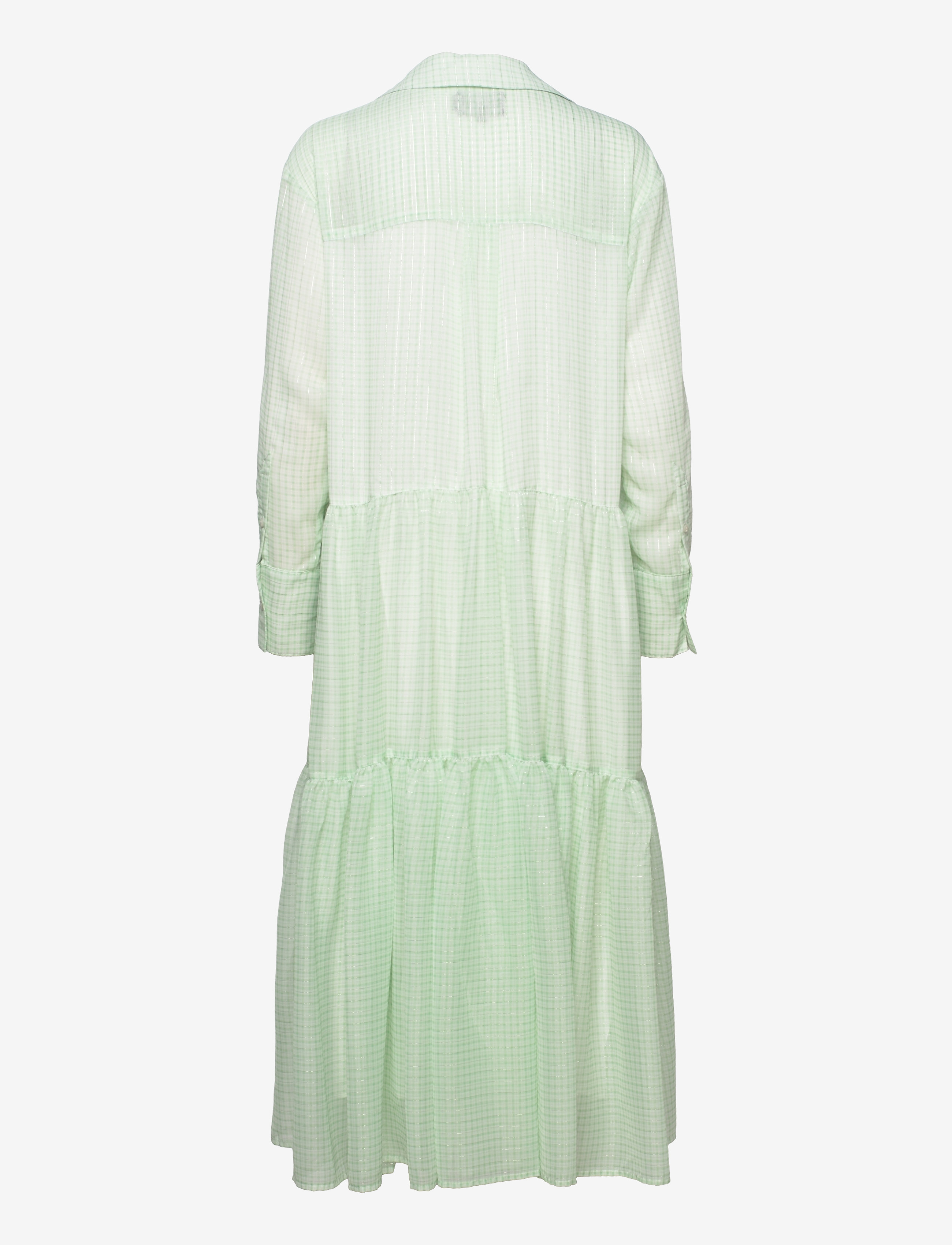 Birgitte Herskind - Trine Ltd. Dress - Light Green Checks - light green checks - 1