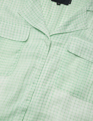 Birgitte Herskind - Trine Ltd. Dress - Light Green Checks - maxikjoler - light green checks - 2
