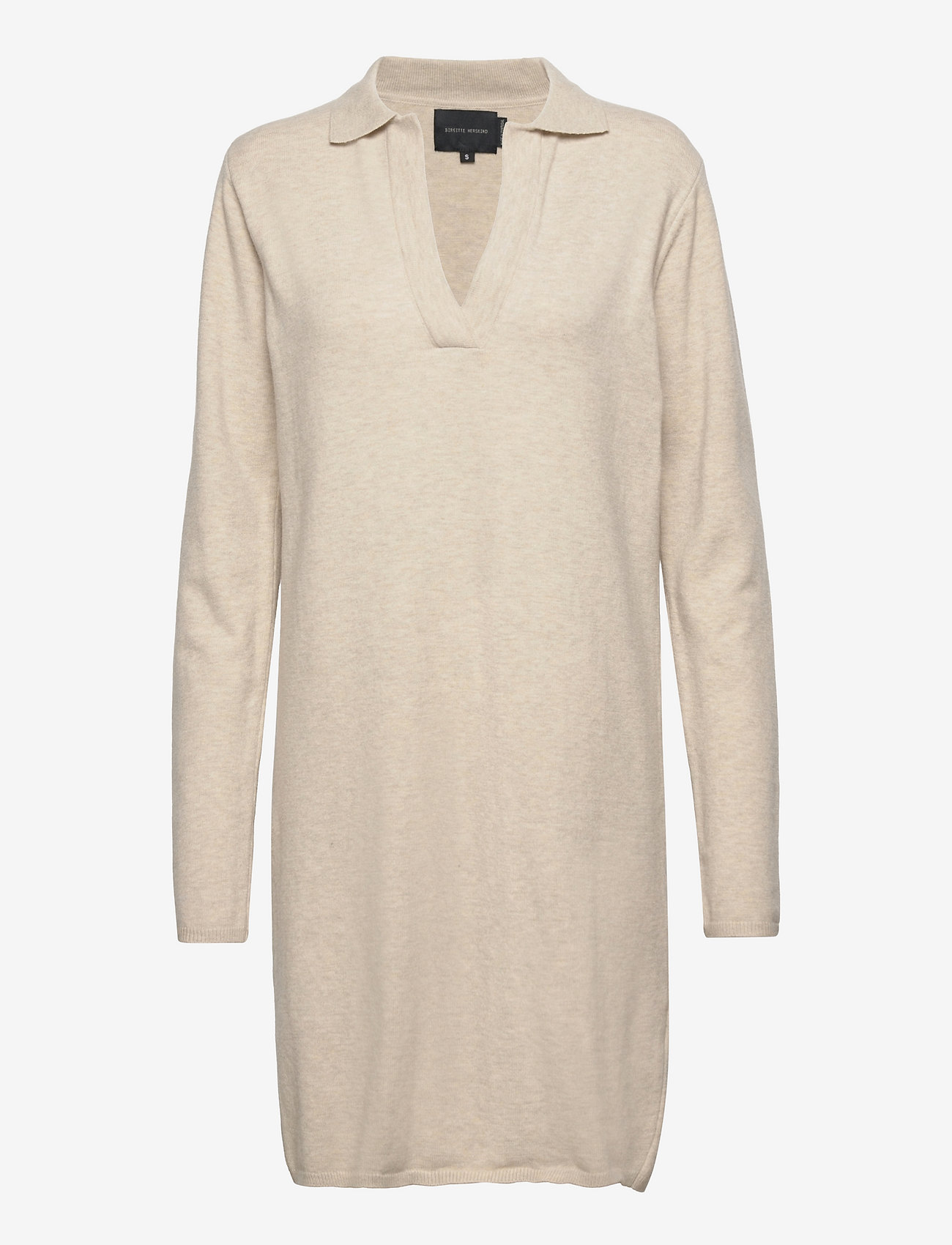 Birgitte Herskind - Harriet Dress - knitted dresses - chalk - 0