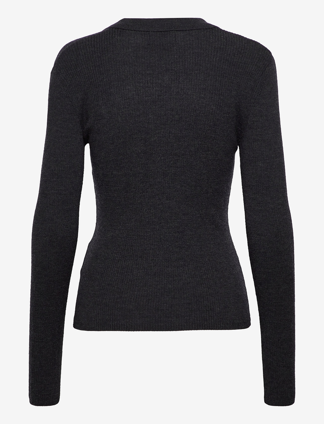 Birgitte Herskind - Cadee Polo Blouse - dark grey - 1