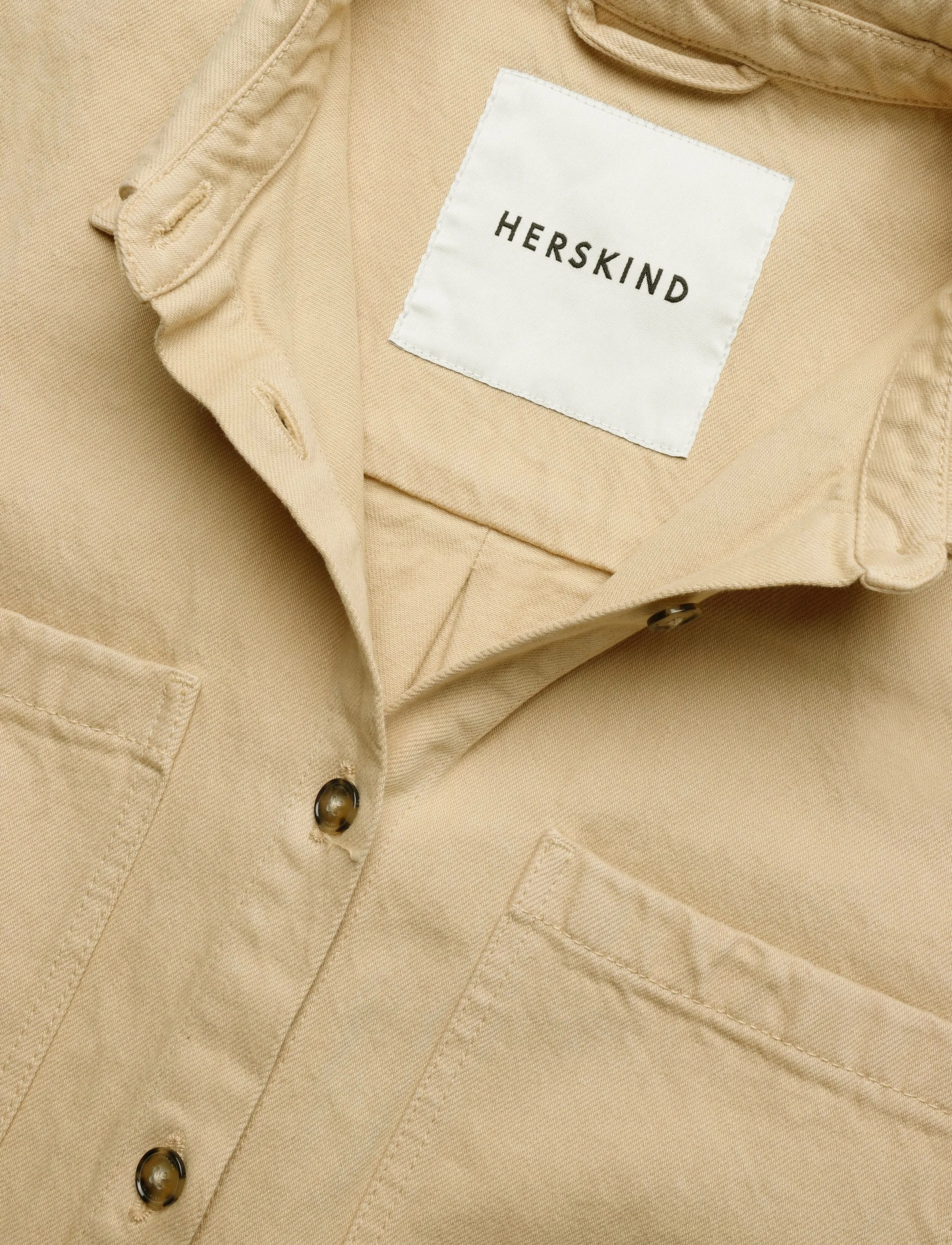 Birgitte Herskind - Aiden Shirt - teksasärgid - croissant - 2