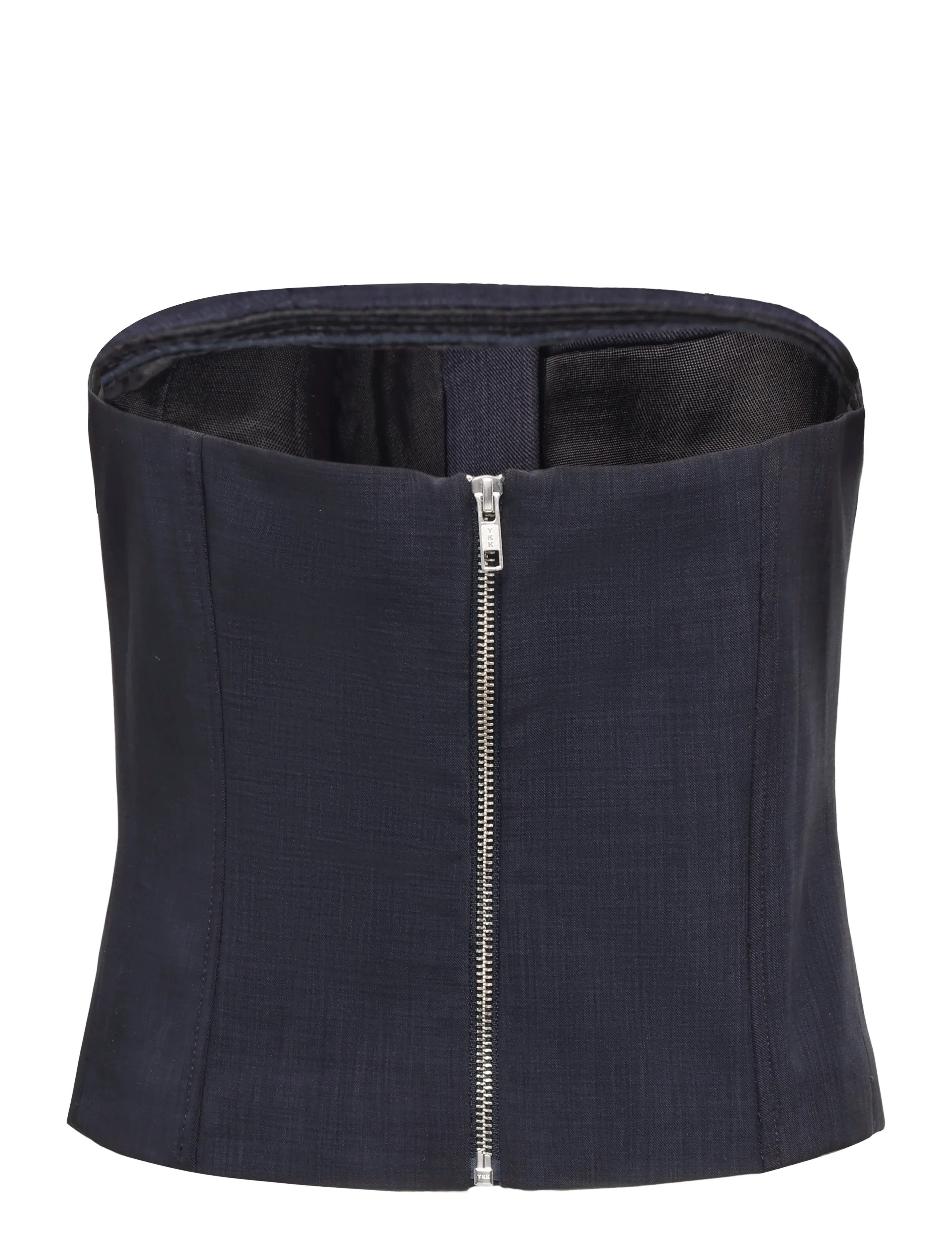 Birgitte Herskind - Cosima Top - crop tops - navy grey - 1