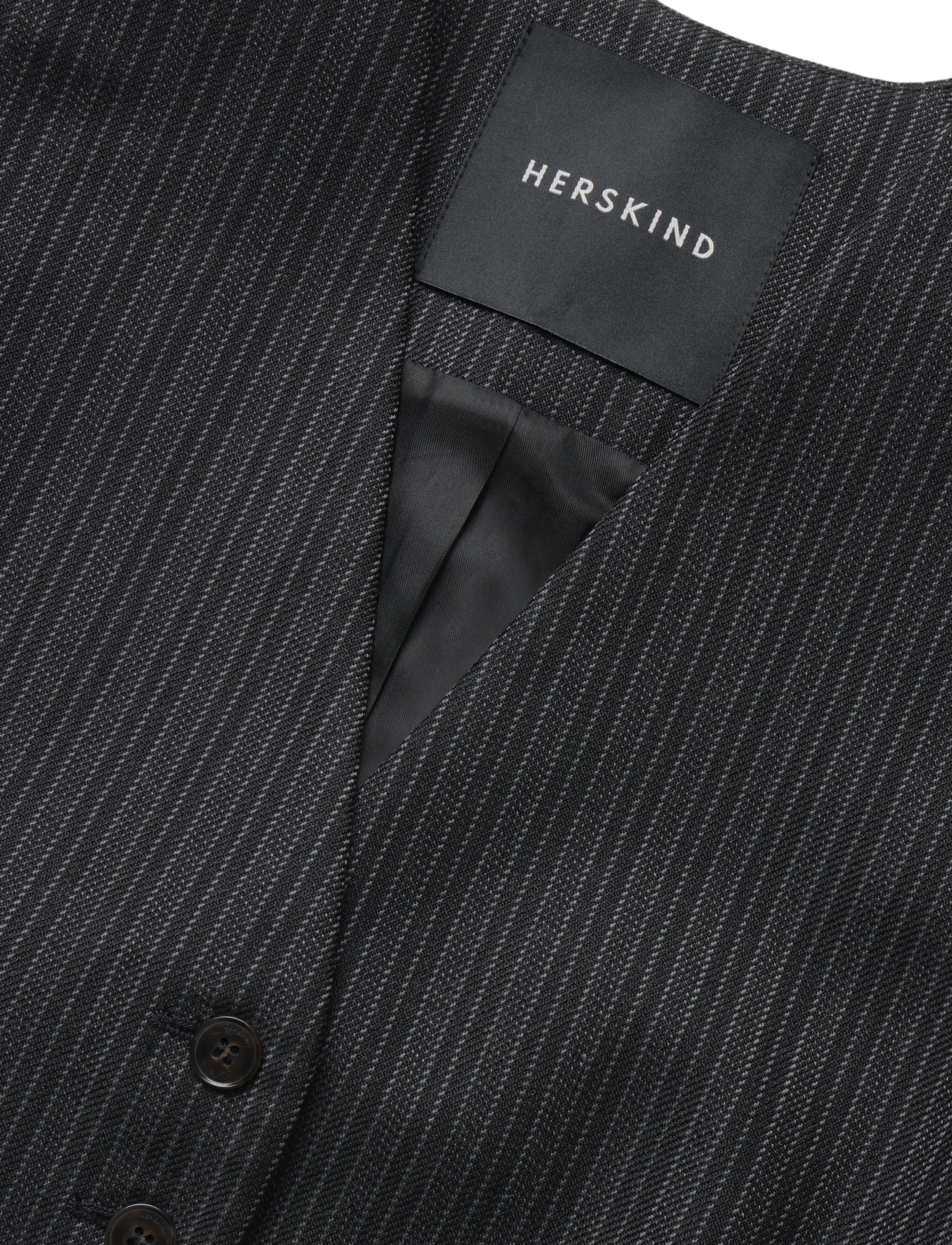 Birgitte Herskind - Mister Vest - Ärmlösa kavajer - pinstripe - 2
