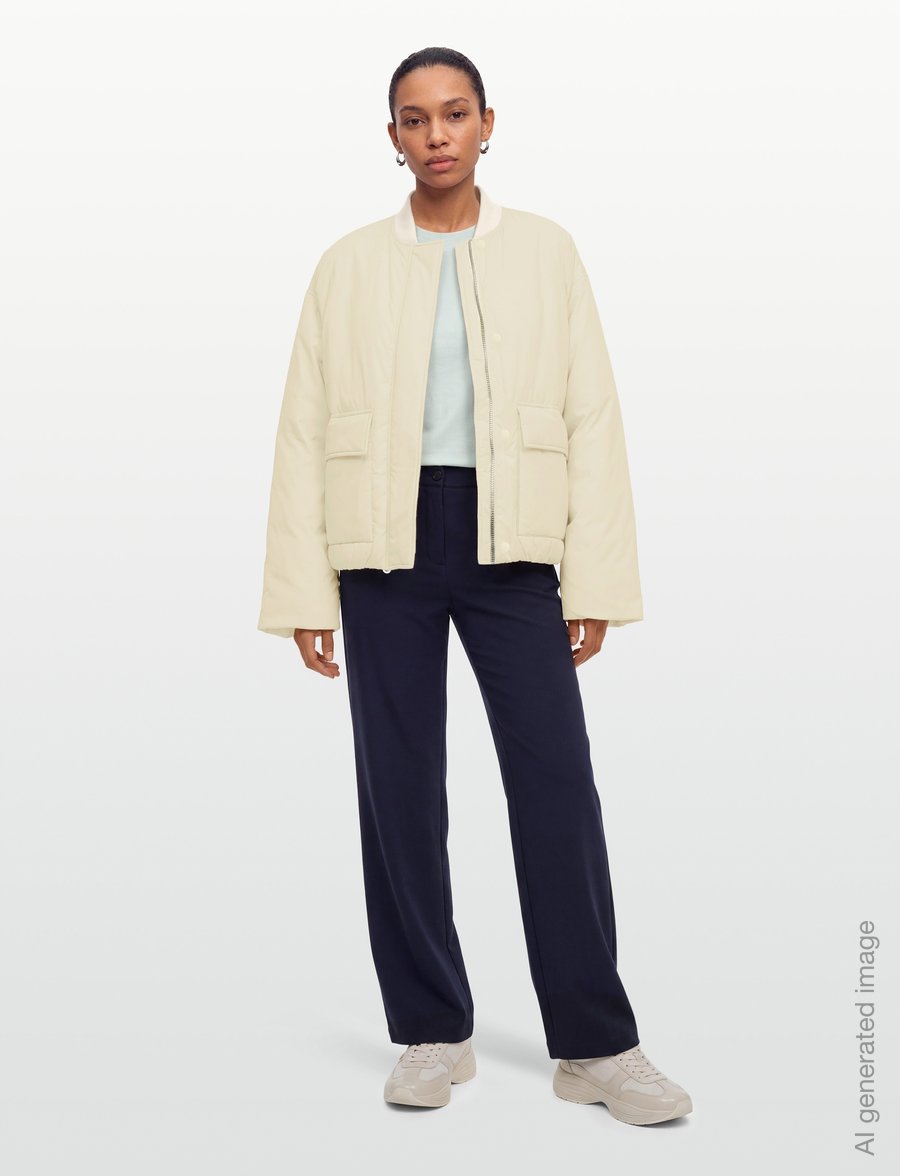Birgitte Herskind - Manu Puffer Jacket - vinterjakker - off white - 0