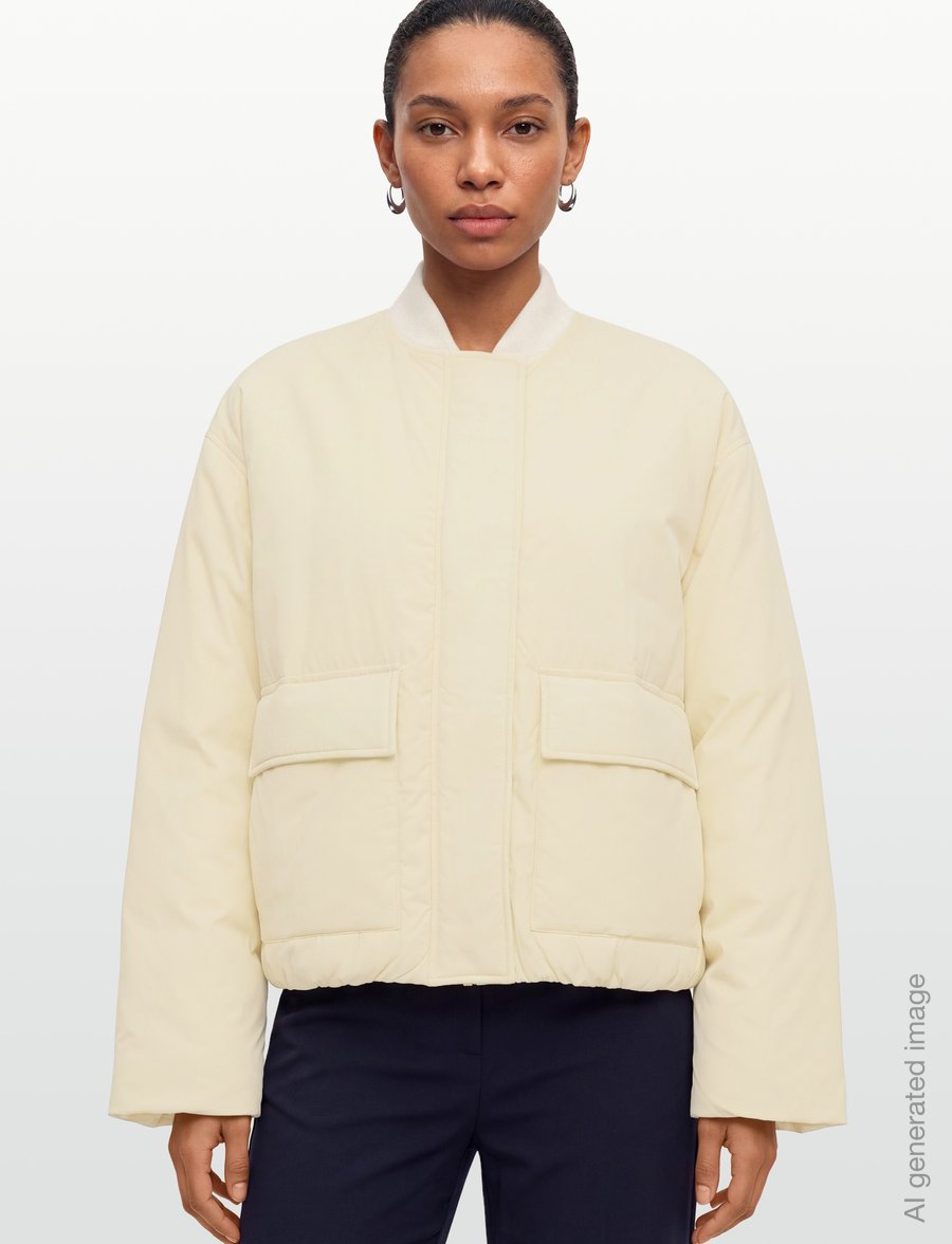 Birgitte Herskind - Manu Puffer Jacket - vinterjakker - off white - 3