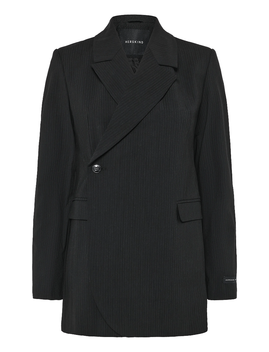 Birgitte Herskind - Lillith Blazer - vakarėlių drabužiai išparduotuvių kainomis - dark grey pinstripe - 0