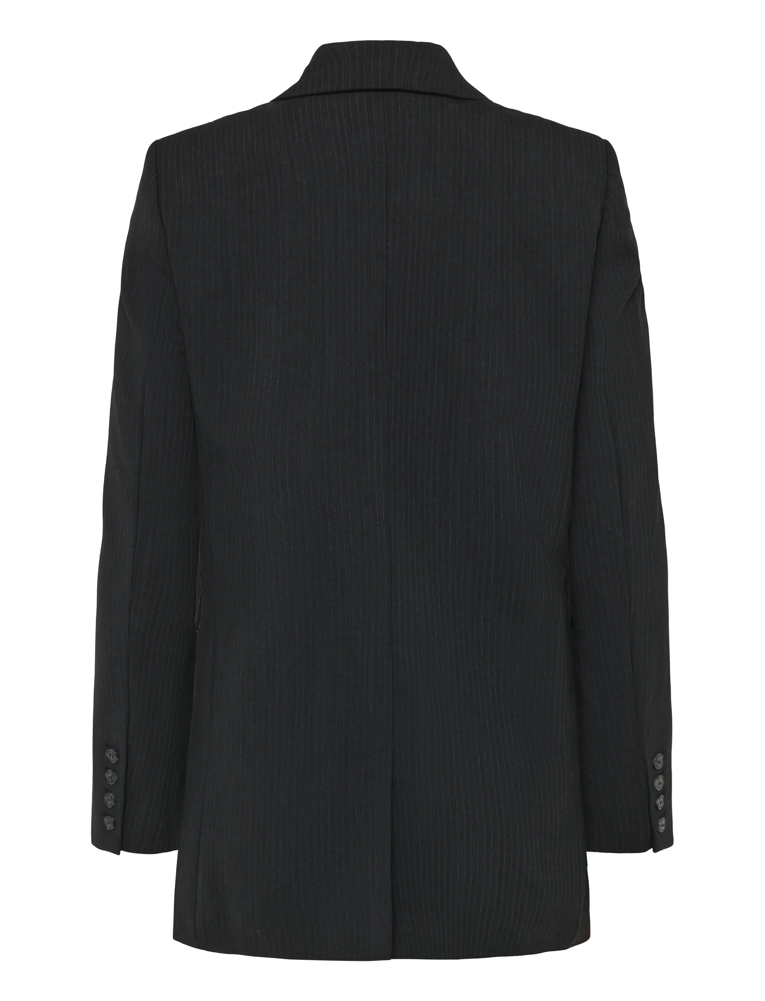 Birgitte Herskind - Lillith Blazer - festkläder till outletpriser - dark grey pinstripe - 1