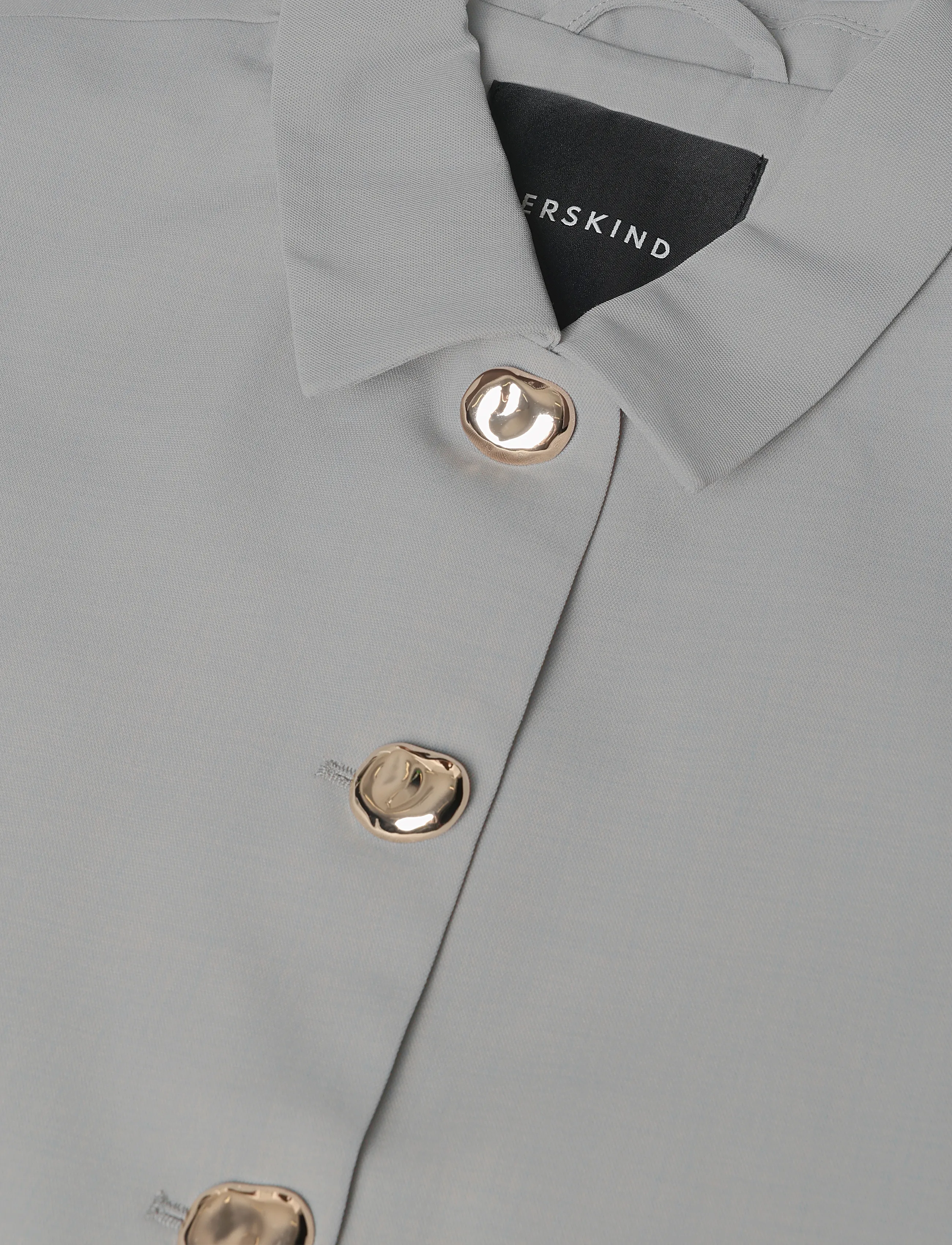 Birgitte Herskind - Brian Vest - Gold Buttons - festmode zu outlet-preisen - grey - 2