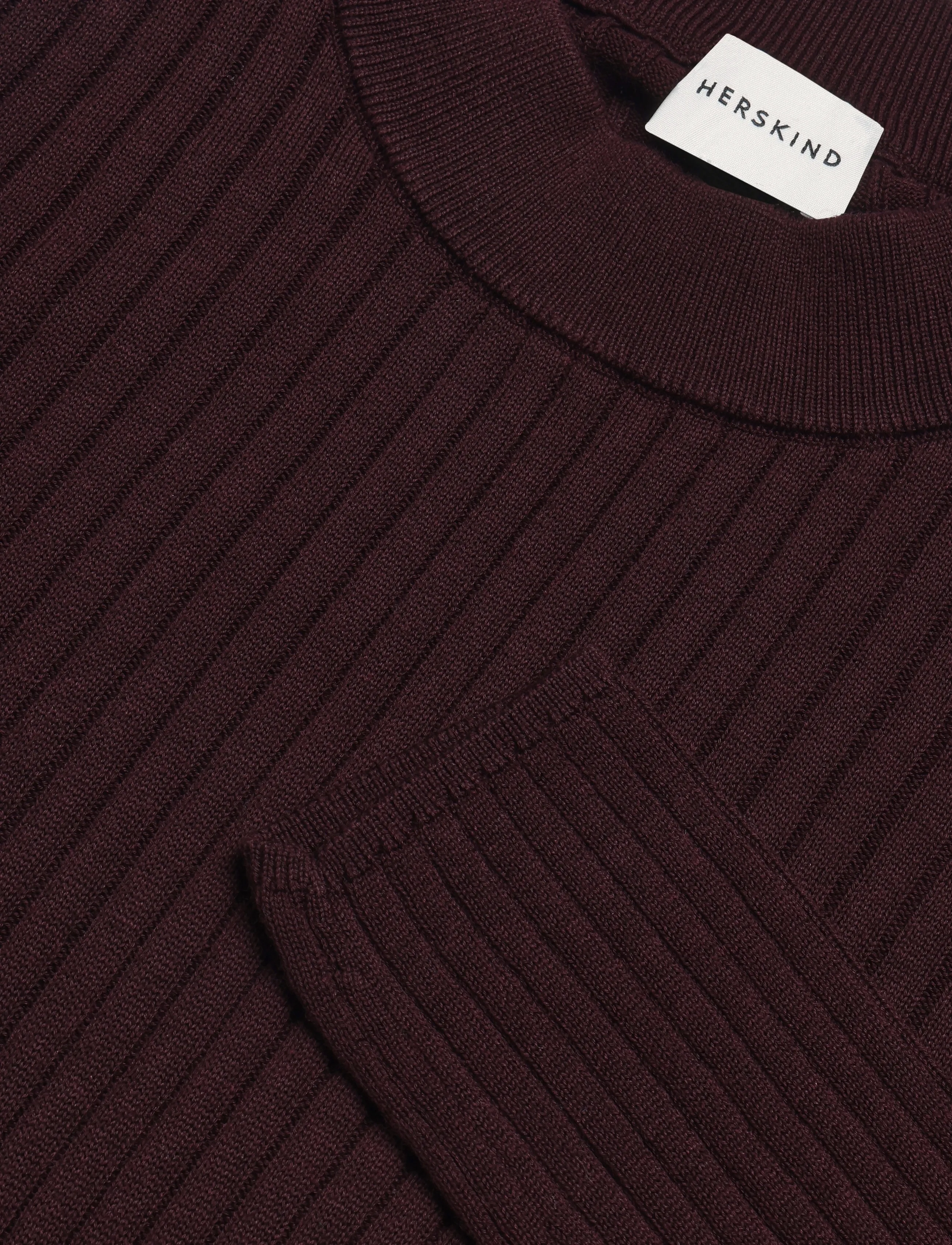 Birgitte Herskind - Daniella Knit Blouse - wine red - 2