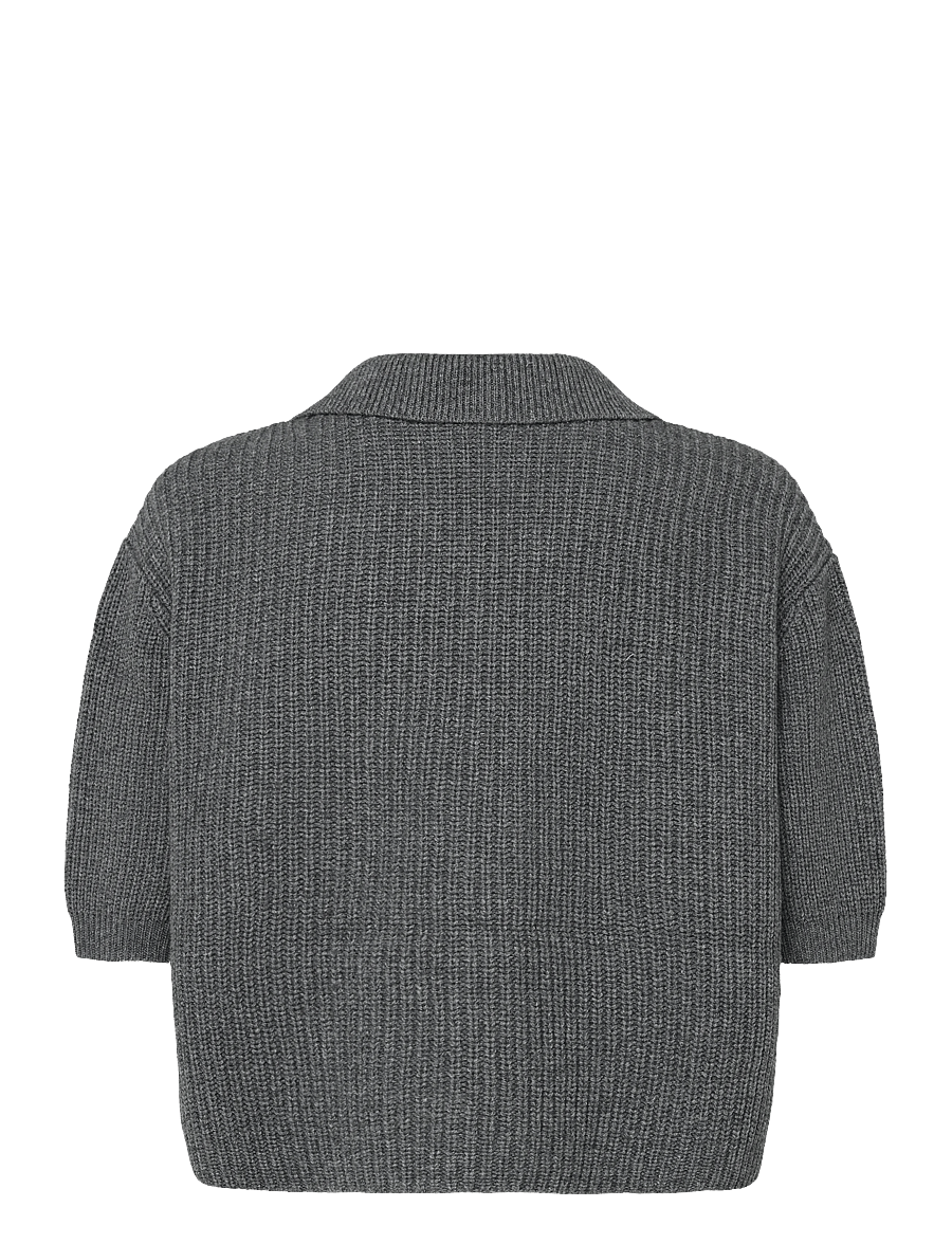 Birgitte Herskind - Aria Knit Cardigan - kašmiir - dark grey - 2