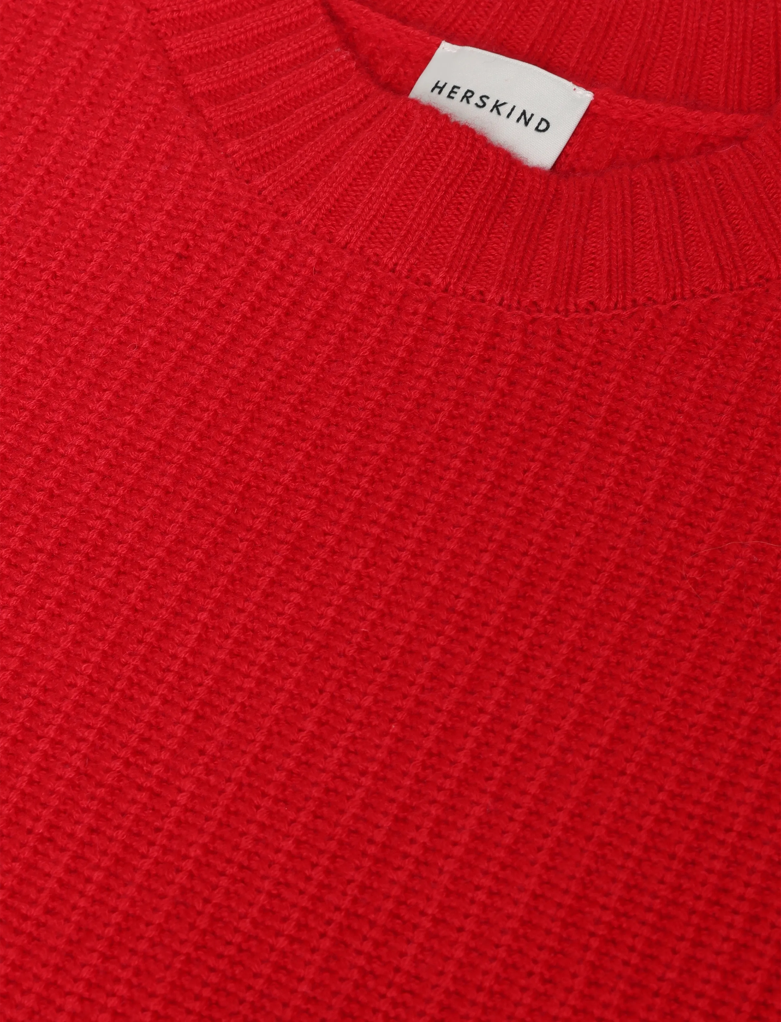 Birgitte Herskind - Sabby Knit Blouse - herbstliche kleidung - red - 5