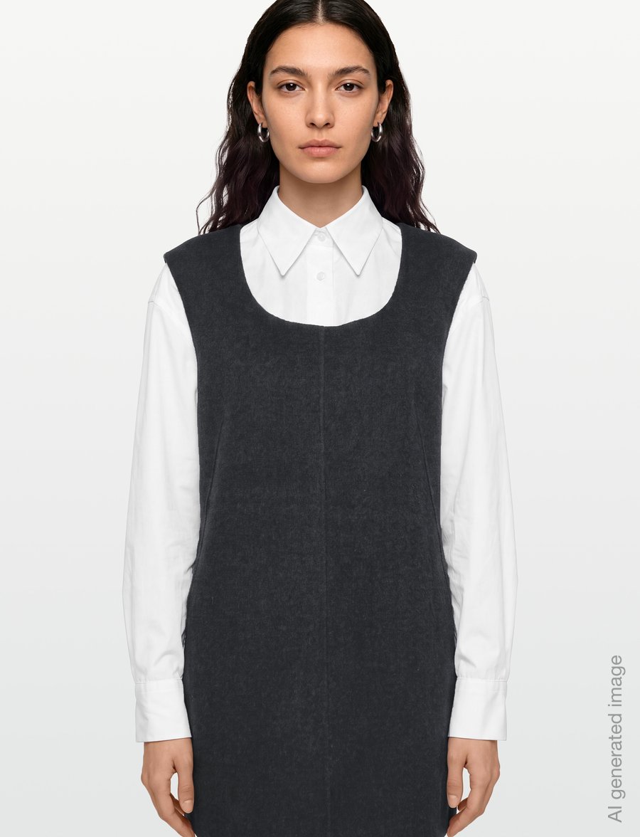 Birgitte Herskind - Anne Dress - kaschmir - dark grey - 3