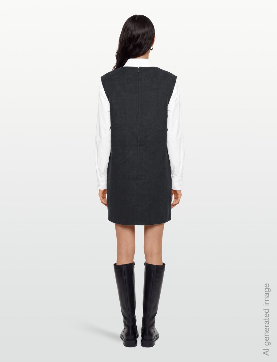 Birgitte Herskind - Anne Dress - kaschmir - dark grey - 4