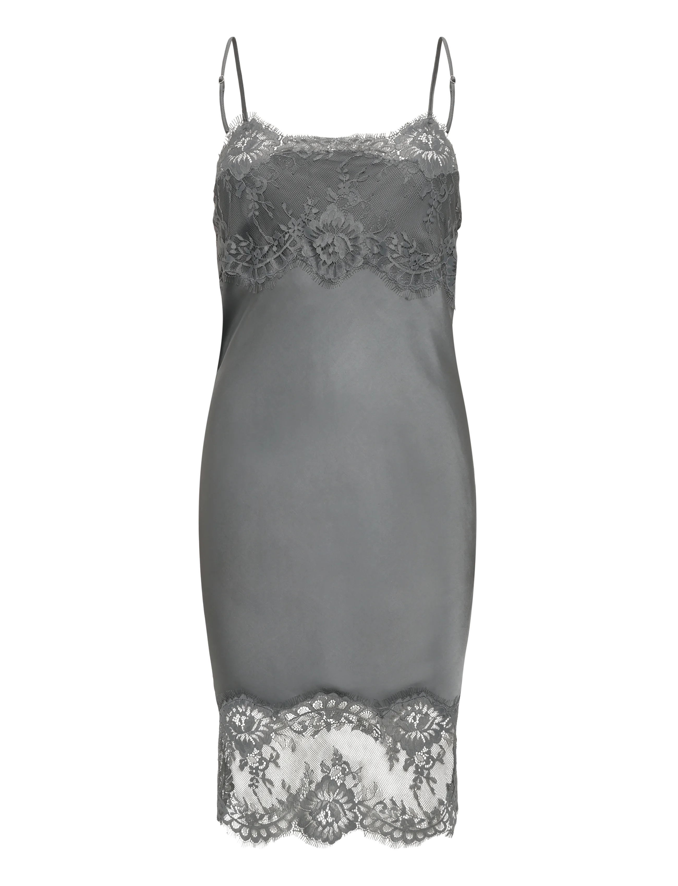 Birgitte Herskind Linus Dress - Slip kleitas - DARK GREY / grey