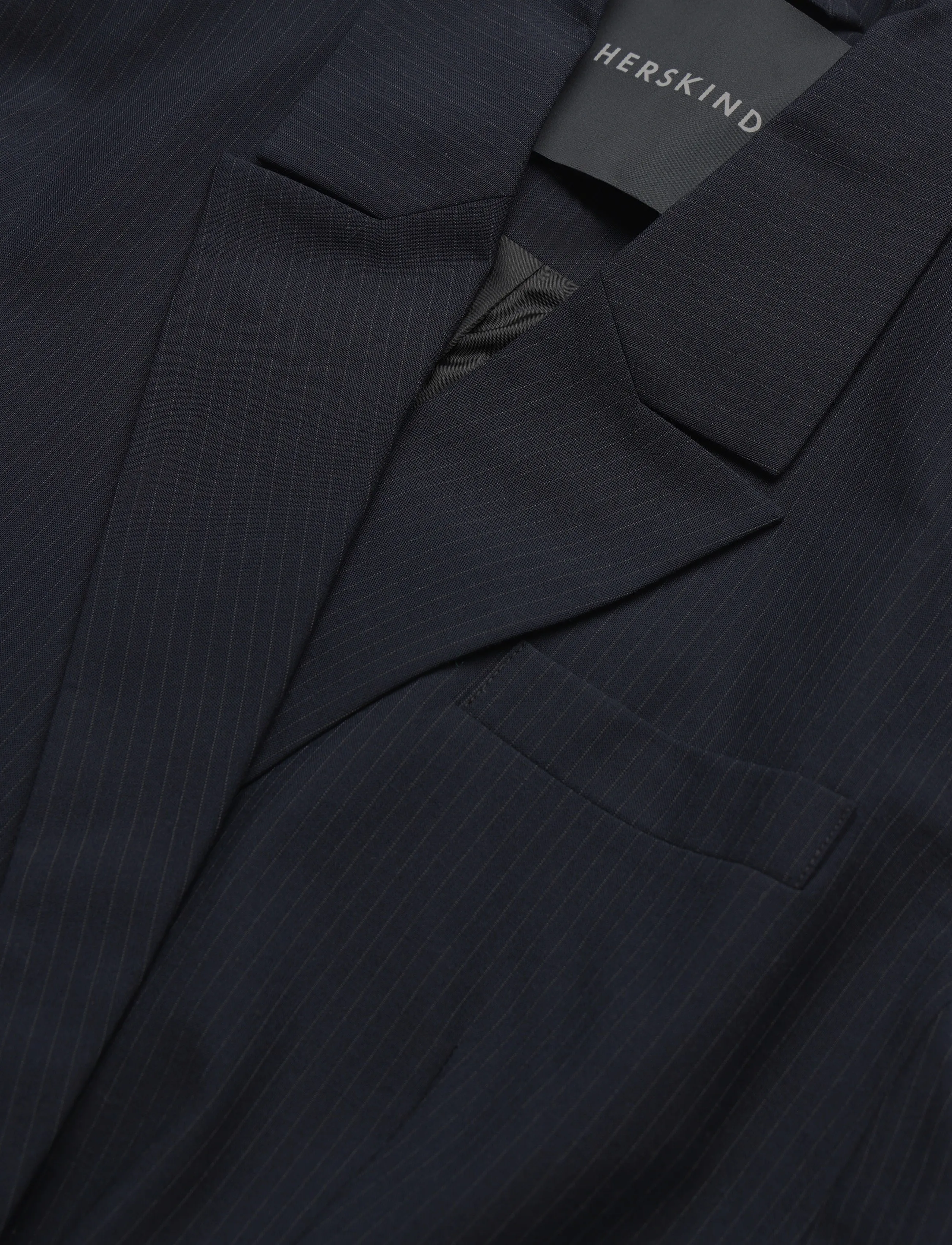 Birgitte Herskind - Averill Vest - soojad vestid - navy pinstripe - 2