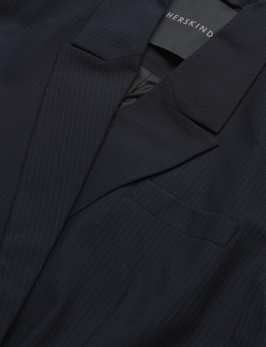 Birgitte Herskind - Averill Vest - soojad vestid - navy pinstripe - 2
